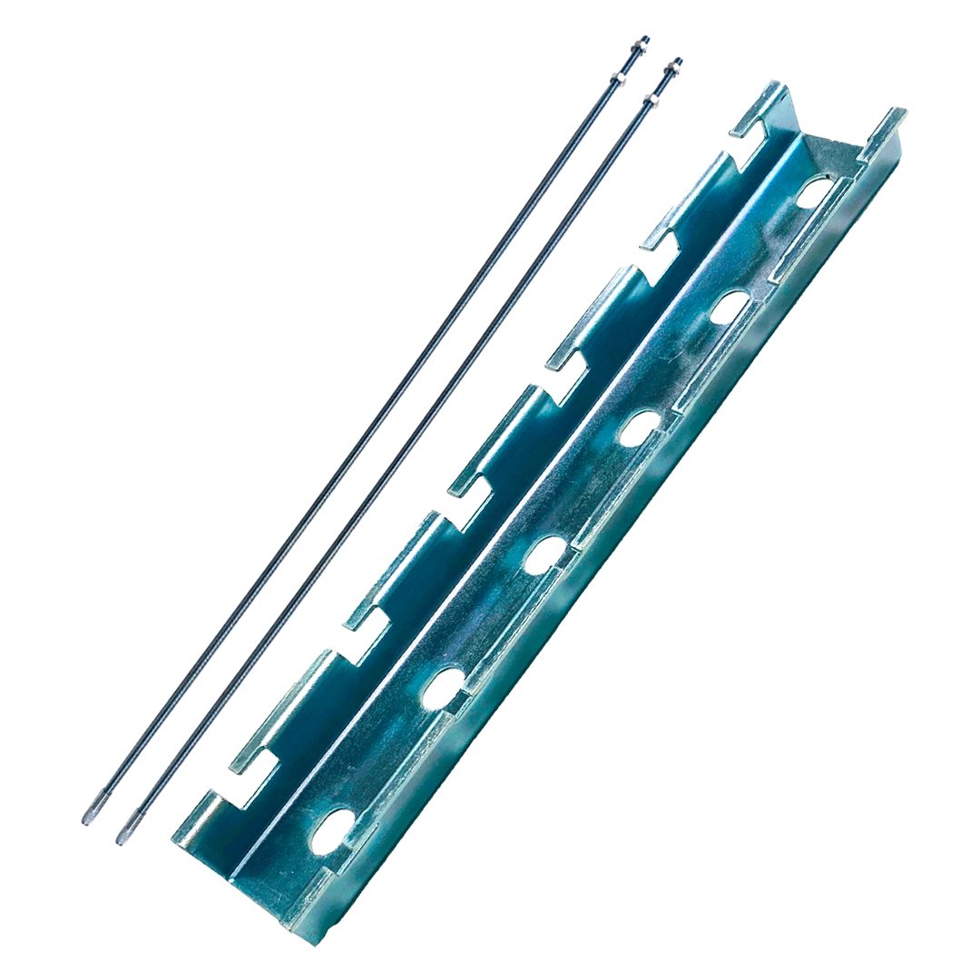 KIT DE ANCLAJE NEWLINK P/TECHO DE 8"(2 VARILLA DE 1MT, 4 TUERCAS, 2 EXPANSOR, 1 SOPORTE) ESCALERILLA