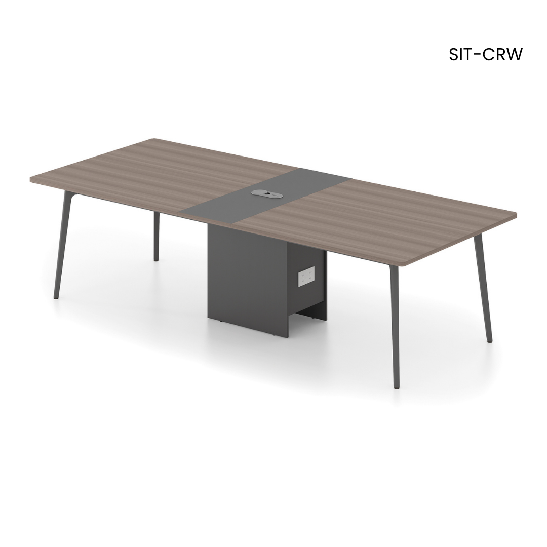 Mesa de conferencia rectangular Sit