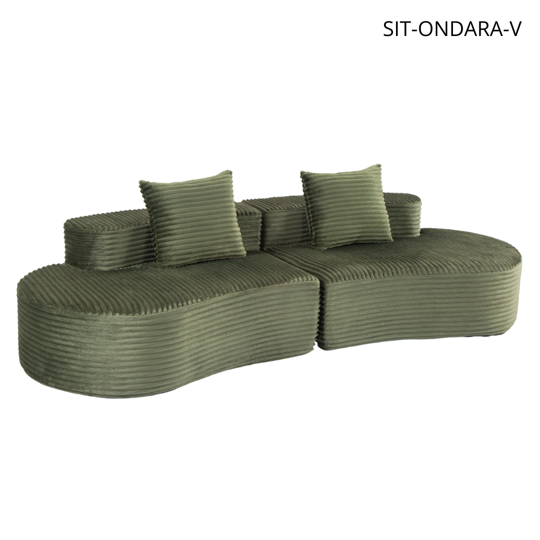 Sofá Combinable SIT ONDARA Comprimido – Alta Comodidad Espuma de alta densidad SIT-ONDARA
