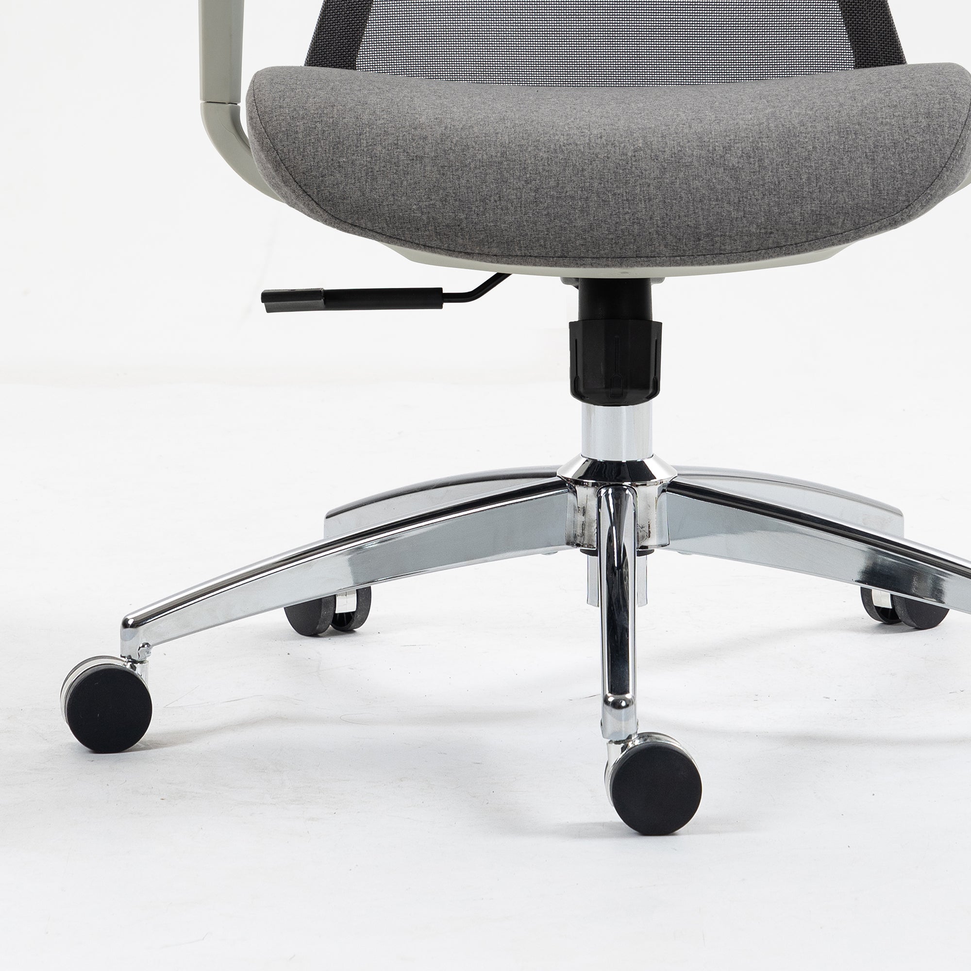 Silla SIT ejecutiva de oficina 300 lb, en color negro o gris nylon, poliéster, transpirable, tela | SIT-8322H-BK | SIT-8322H-GR
