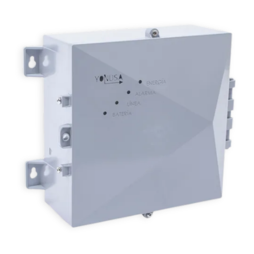 ENERGIZADOR YONUSA, SALIDA DE HASTA 12,500V,ALCANCE DE 2,500 MTS LINEAL,500 MTS 5 LÍNEAS, 110-220VAC