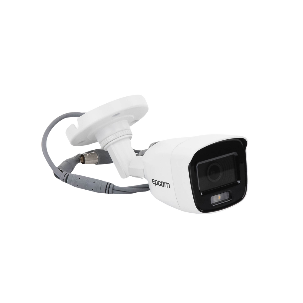 Cámara Epcom Bala 1080p TurboHD, Microfono Integrado, Imagen a color 24/7, Lente 2.8 mm, Metálica, IP66.