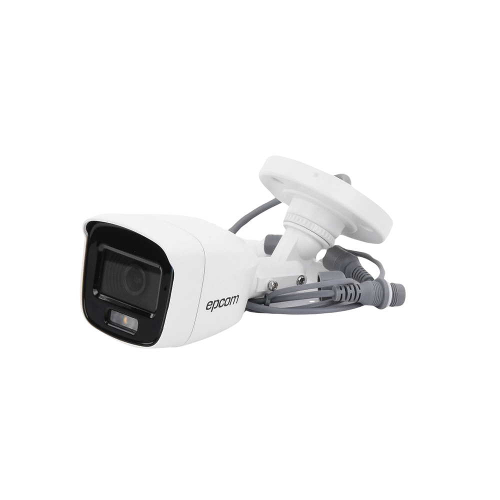Cámara Epcom Bala 1080p TurboHD, Microfono Integrado, Imagen a color 24/7, Lente 2.8 mm, Metálica, IP66.