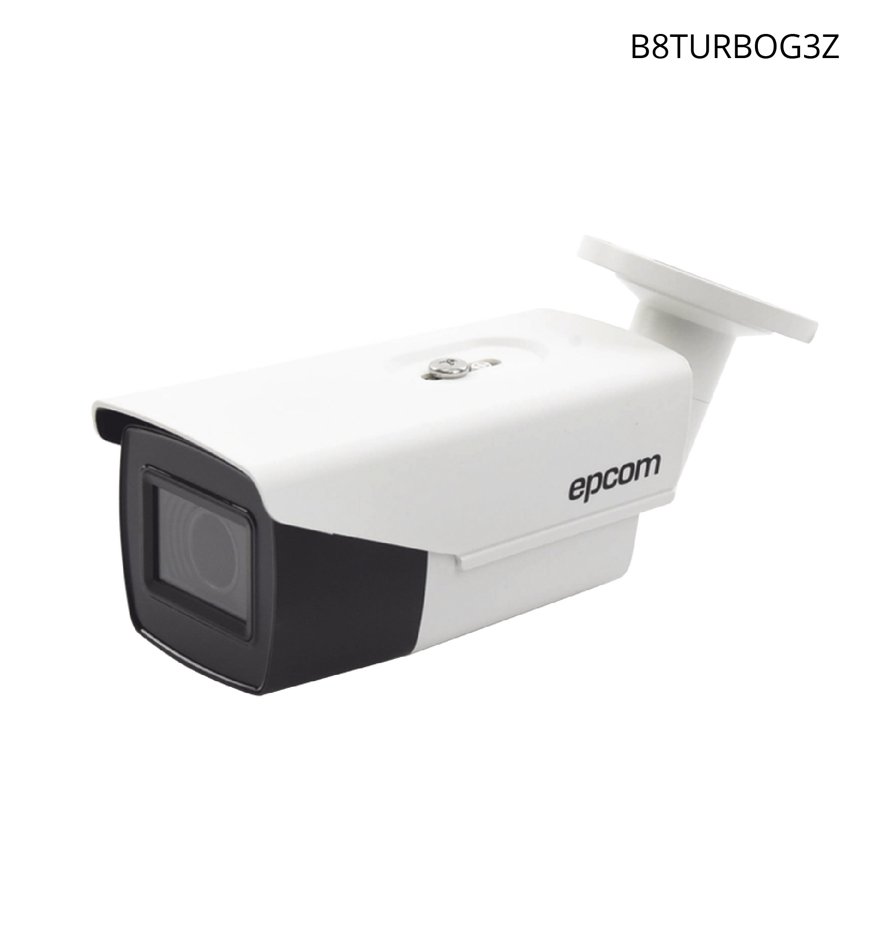 Càmara Epcom Bala 1080p TurboHD, Lente Mot. 2.7 mm, 70 MTS IR, IP67, Metalica.