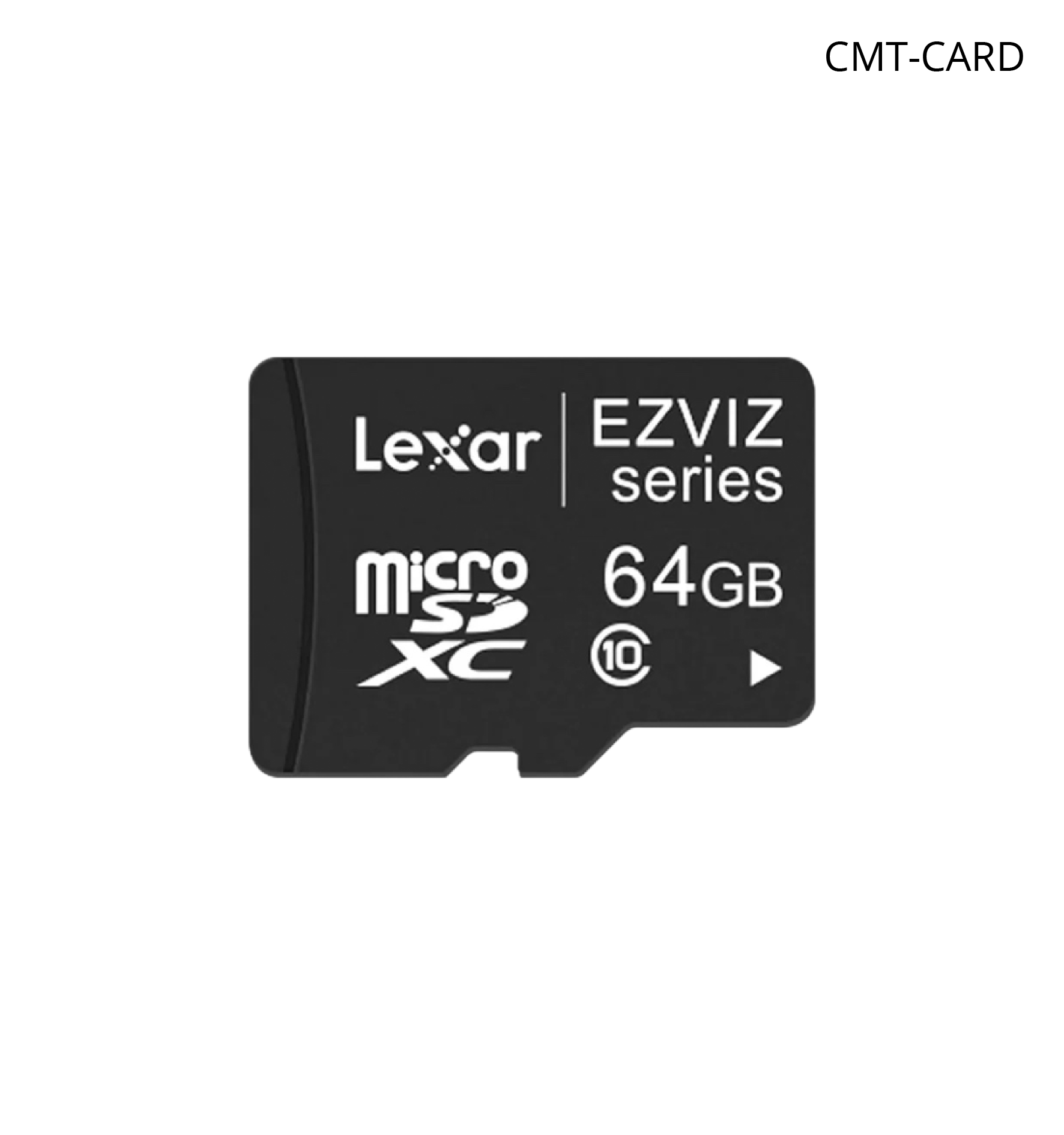 Tarjeta EZVIZ, microSD de 64 GB, velocidad máxima de lectura 95 MB/s.