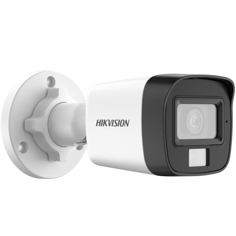 Cámara hikvision bala turbo hd 3k híbrida b/n colorvu lente 2.8 mm ip67 micrófono integrado