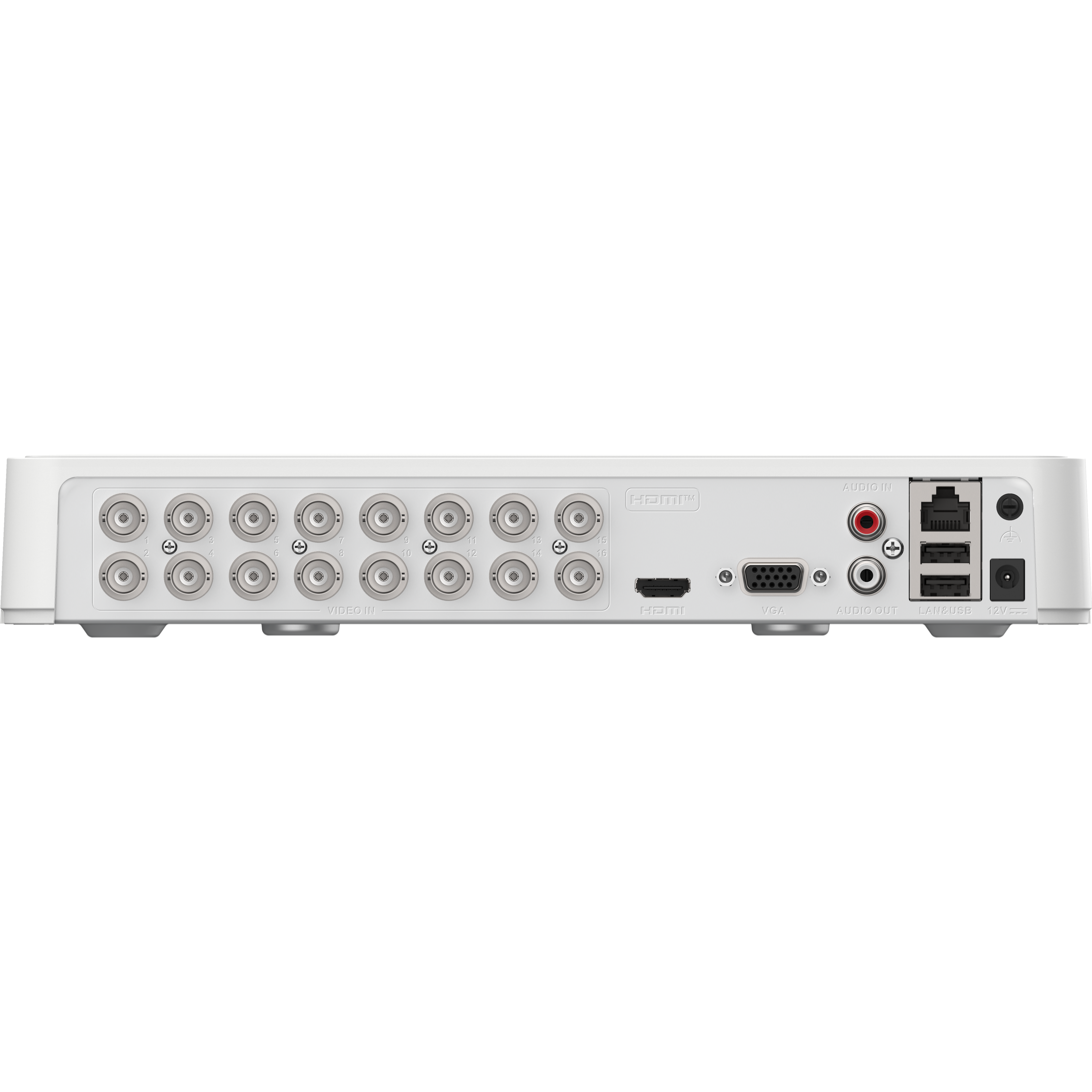 DVR HIKVISION 16ch 1080 lite, con audio bidireccional H265+ 2 ch IP, 5mpx 6TB DS-7116HGHI-M1/T