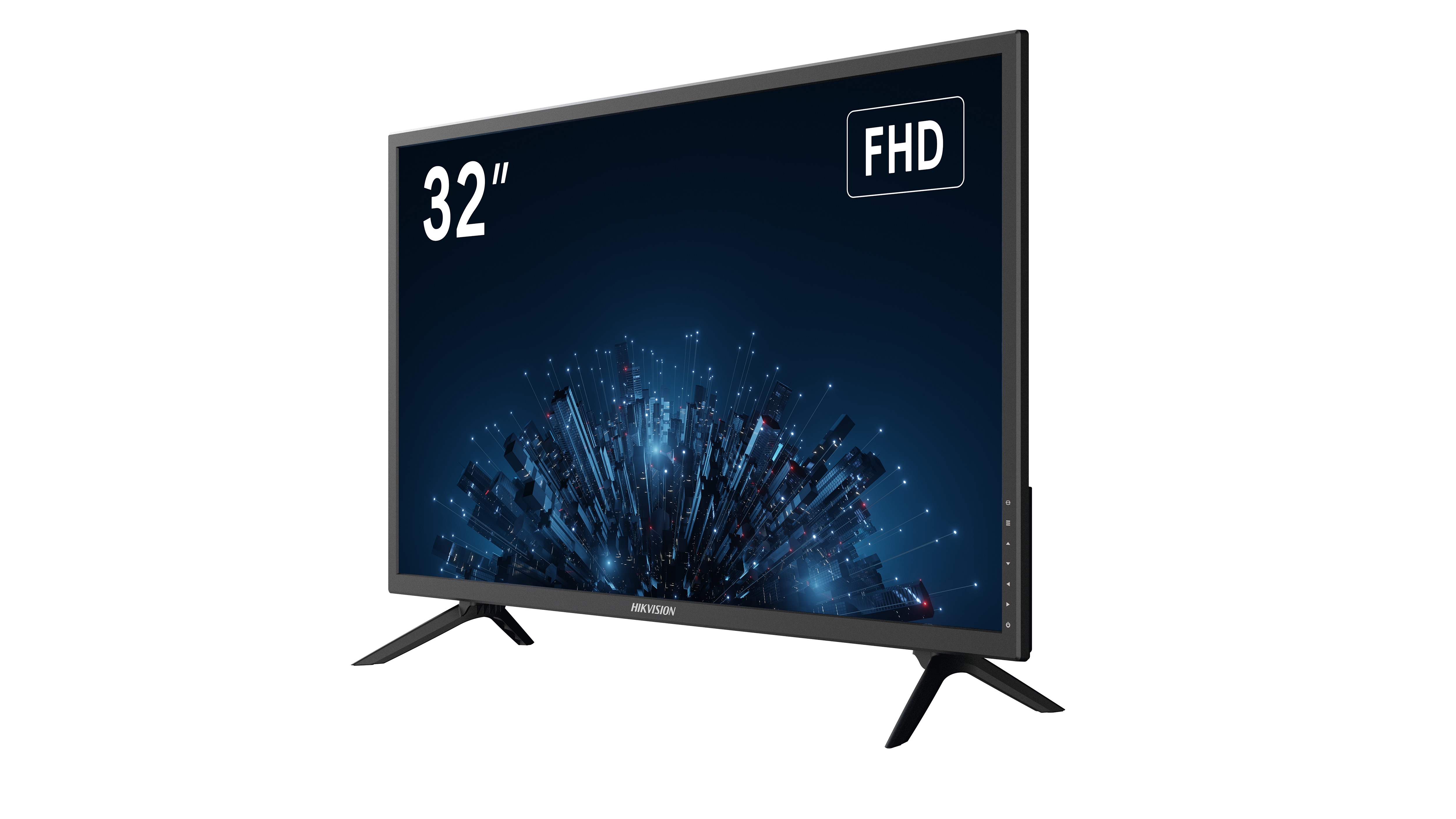 Monitor Hikvision 32 pulgadas LED FHD HDMI, VGA, altavoces ángulo 178 DS-D5032F3-1V0S