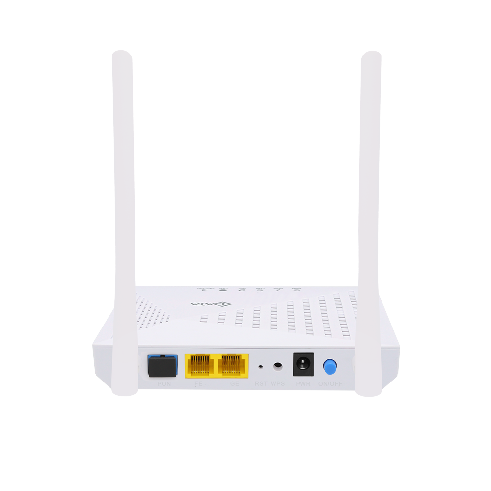 ONU CDATA DUAL G/EPON, +1xFE+1GE+WI-FI 2.4 Ghz / CPU de alto rendimiento/ 300 Mbps/ Vía Wi-Fi:2.488