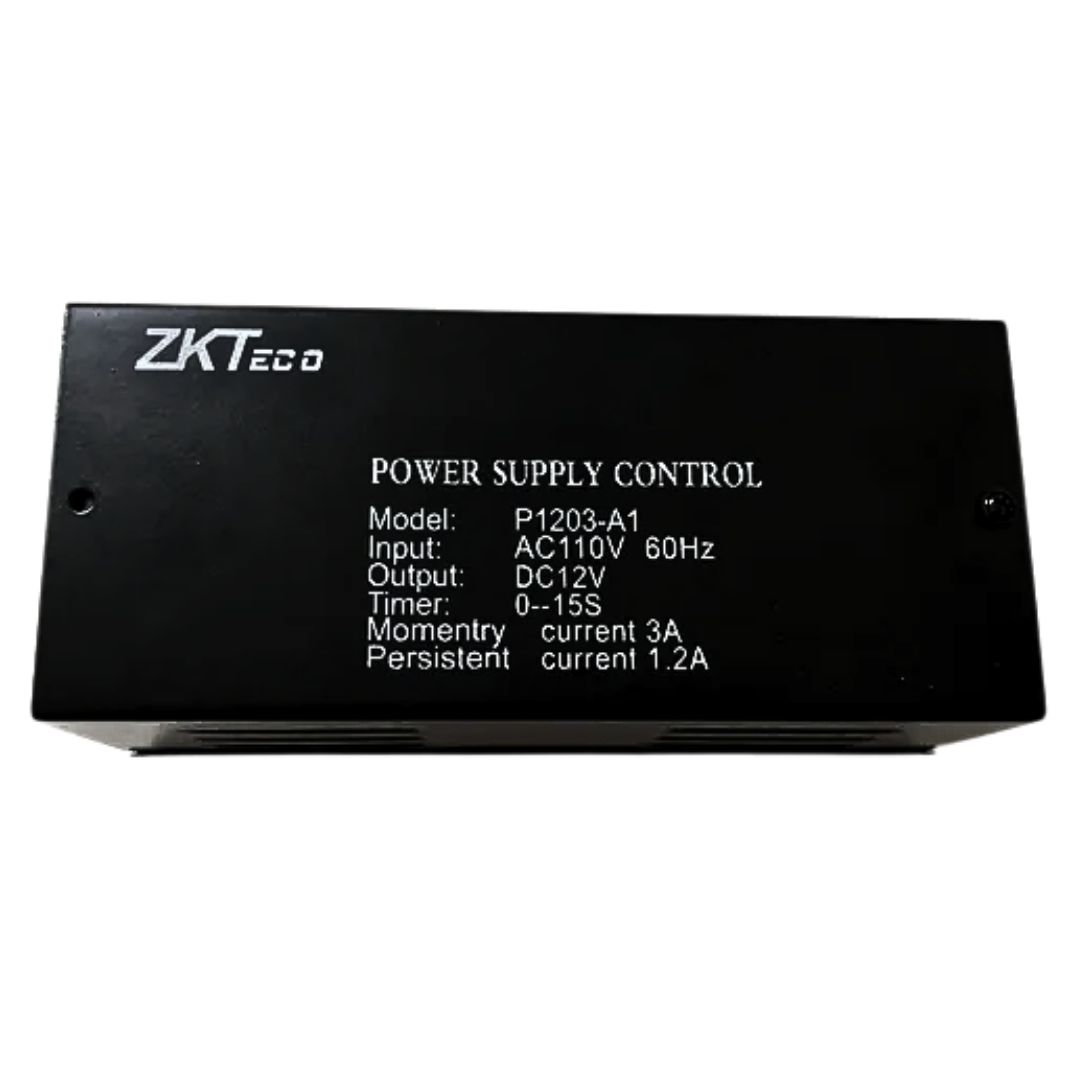 Fuente de poder ZKTeco con gabinete 3AMP 12V