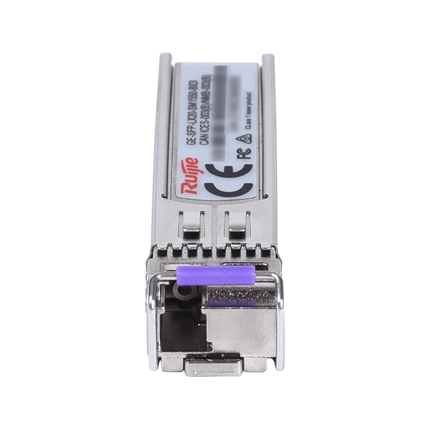 Transceptor Ruijie SFP 1 Gb monomodo bidireccional, 20 km, requiere de GE-SFP-LX20-SM1310-BIDI