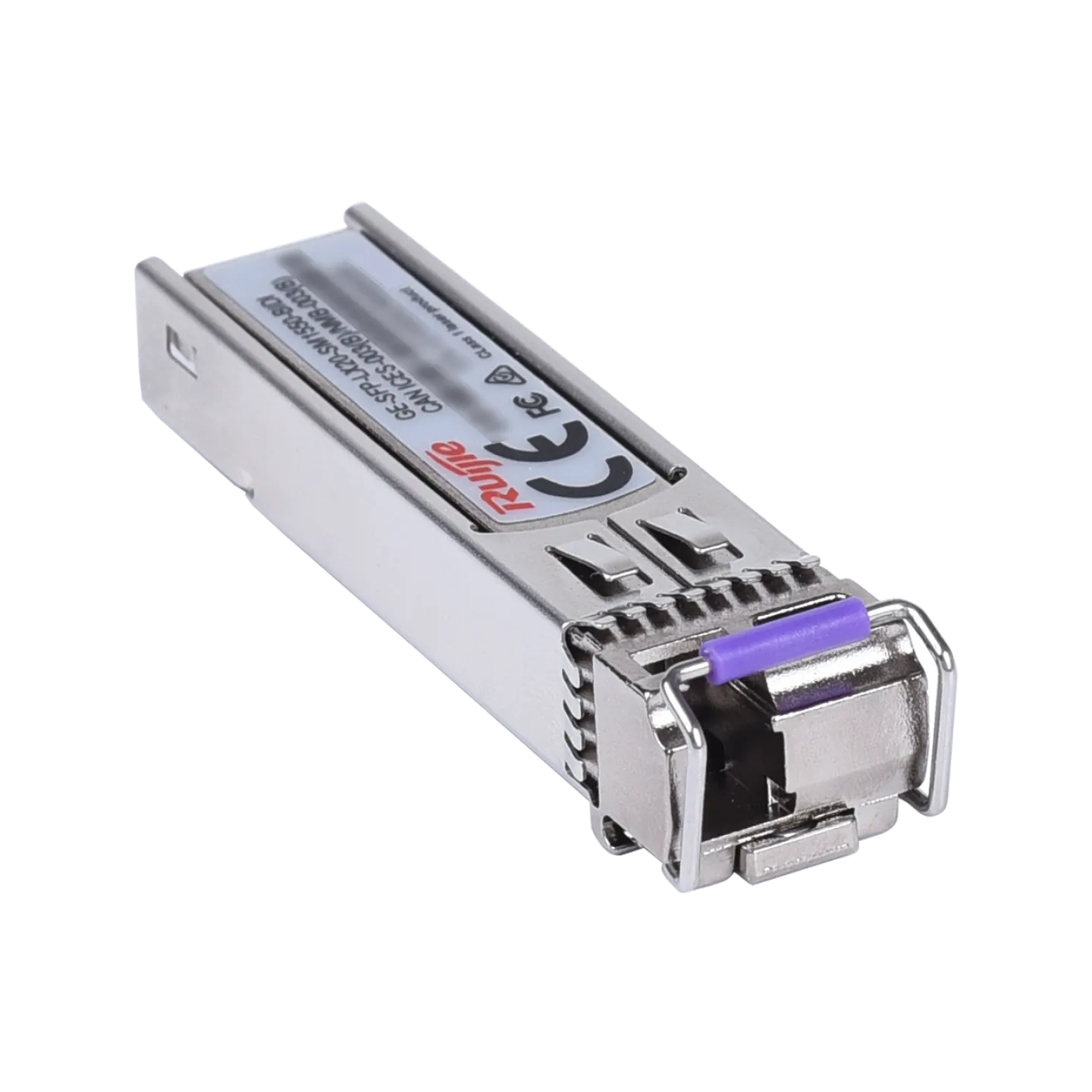 Transceptor Ruijie SFP 1 Gb monomodo bidireccional, 20 km, requiere de GE-SFP-LX20-SM1310-BIDI