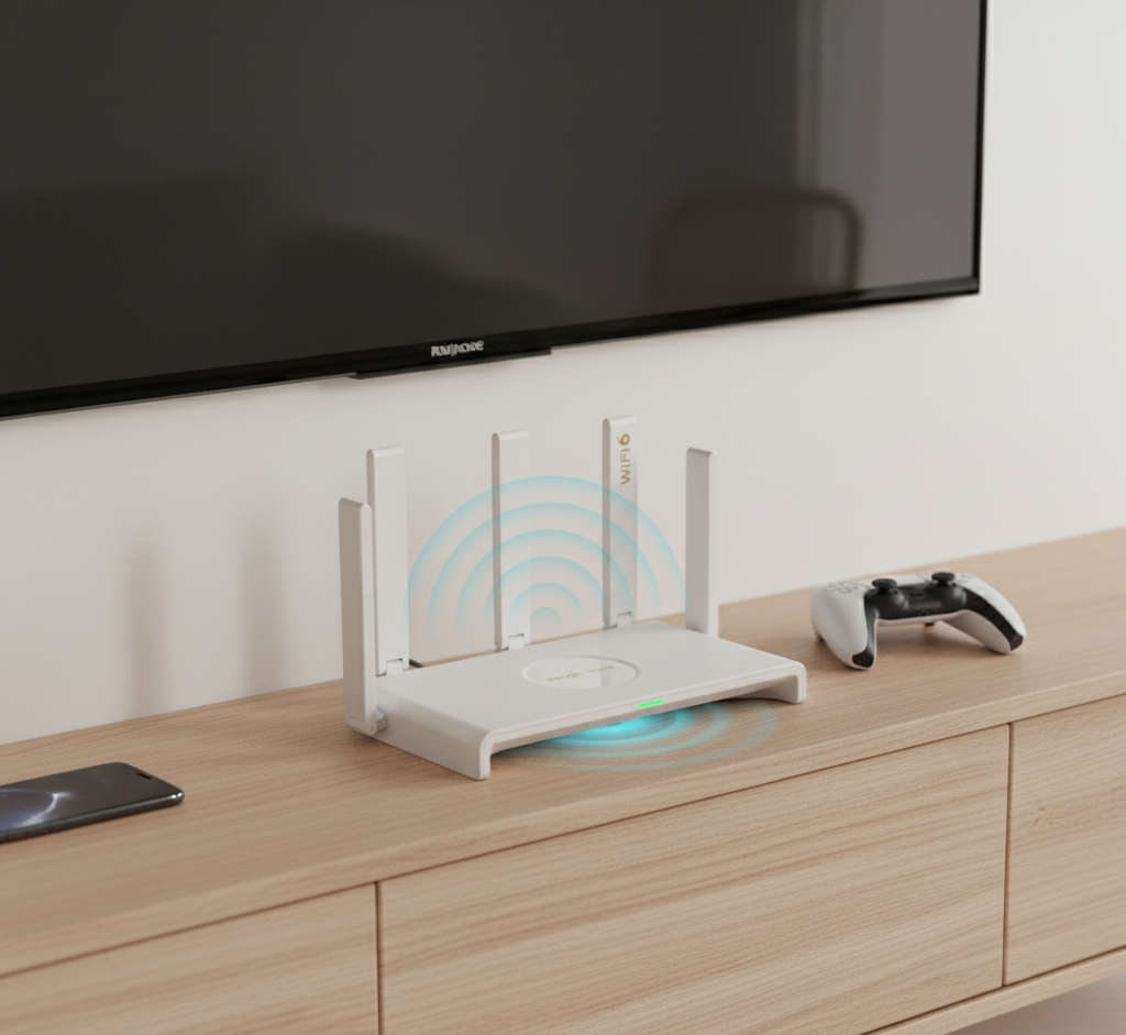 Router Ruijie 5 antenas inalámbricas mesh, gaming, suma ancho de banda, wifi 6