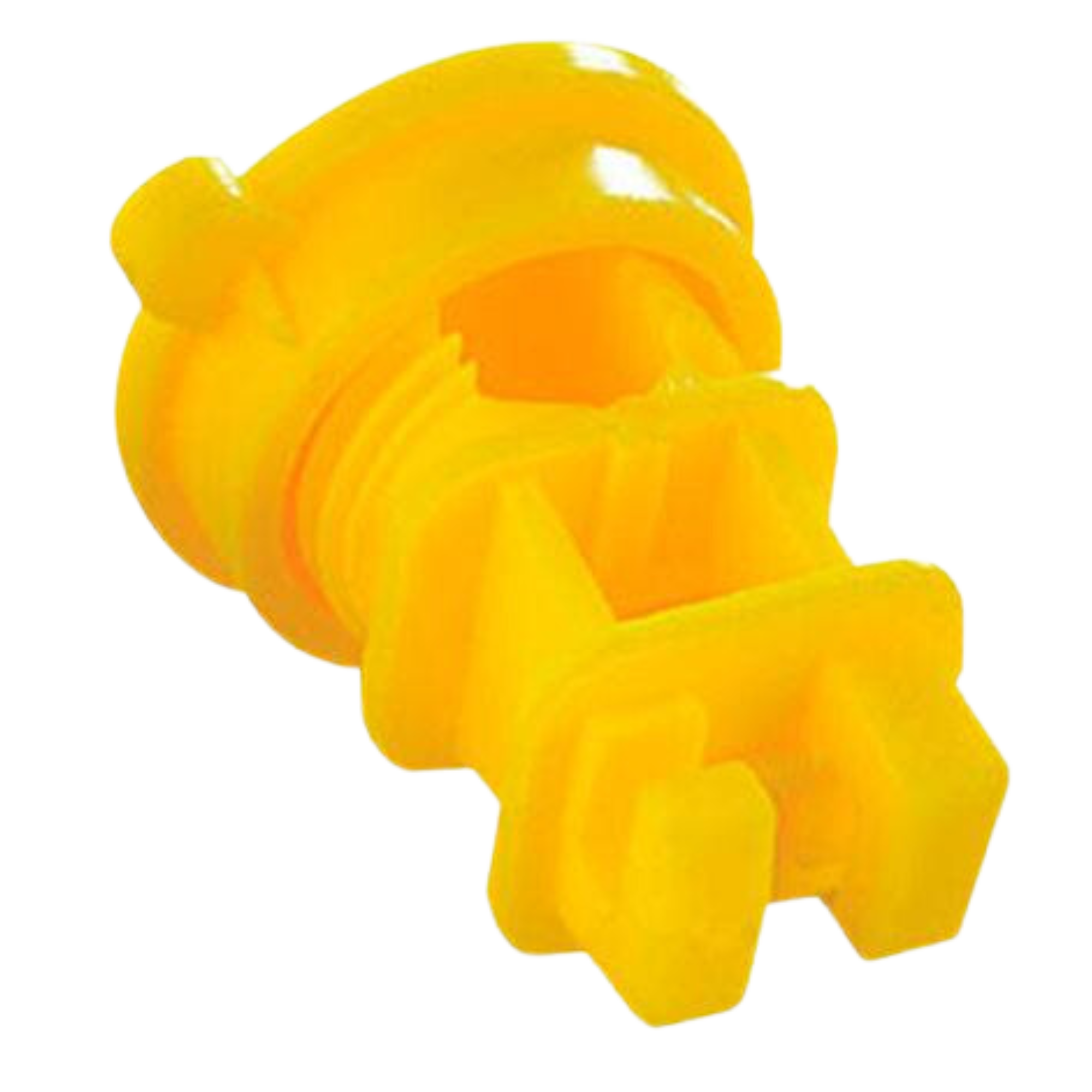 AISLADOR INTERMEDIO DE ROSCA AMARILLO HAGROY SIN PERNOS