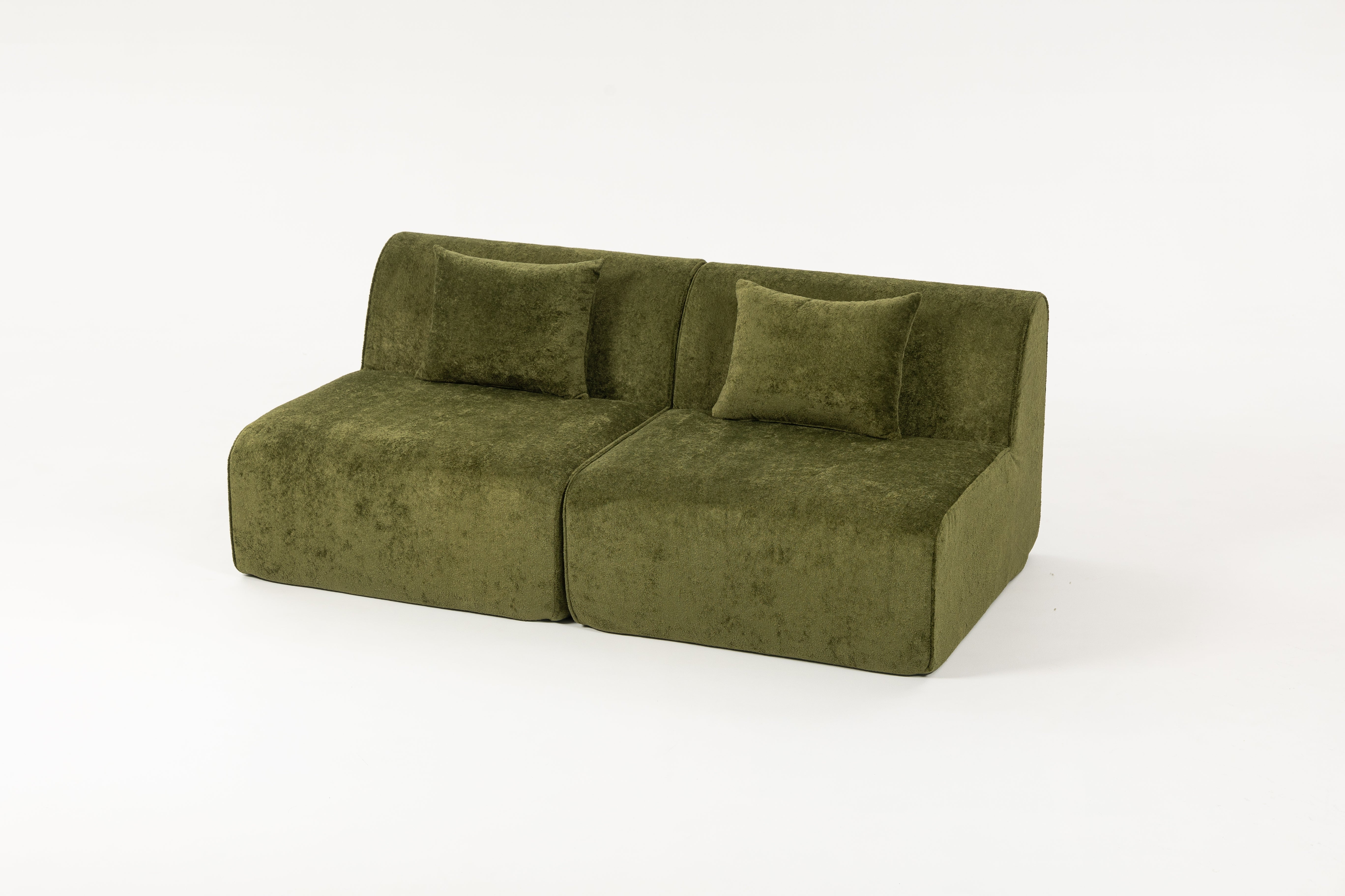 Sofá SIT Serena foam de alta densidad color beige o verde / medida 101 x 92 x 71/77 cm / SIT-SERENA