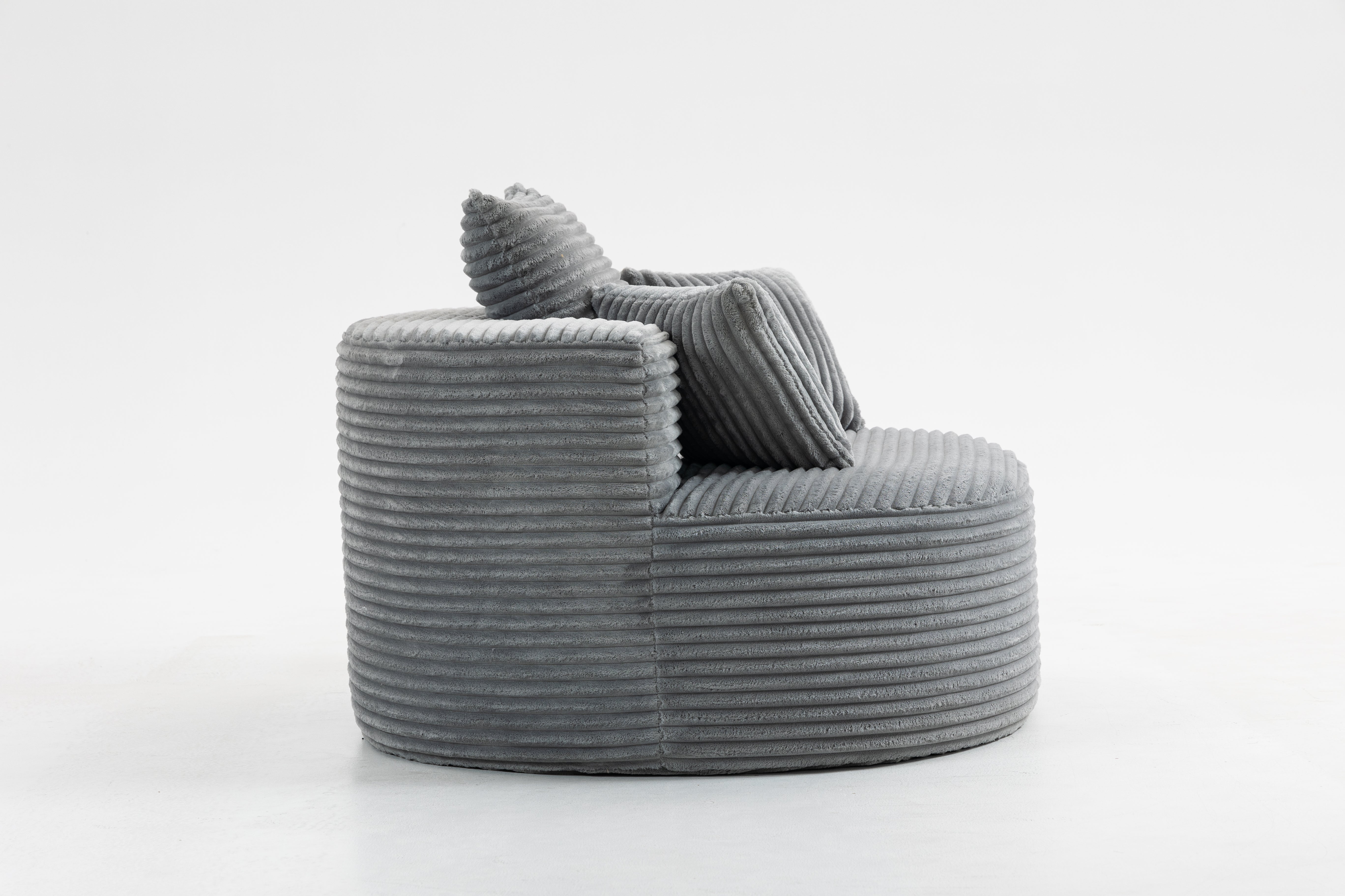 Sofá SIT Lumina individual foam de alta densidad color beige, gris, gris claro / 110 x 103 x 62.5 cm / SIT-LUMINA