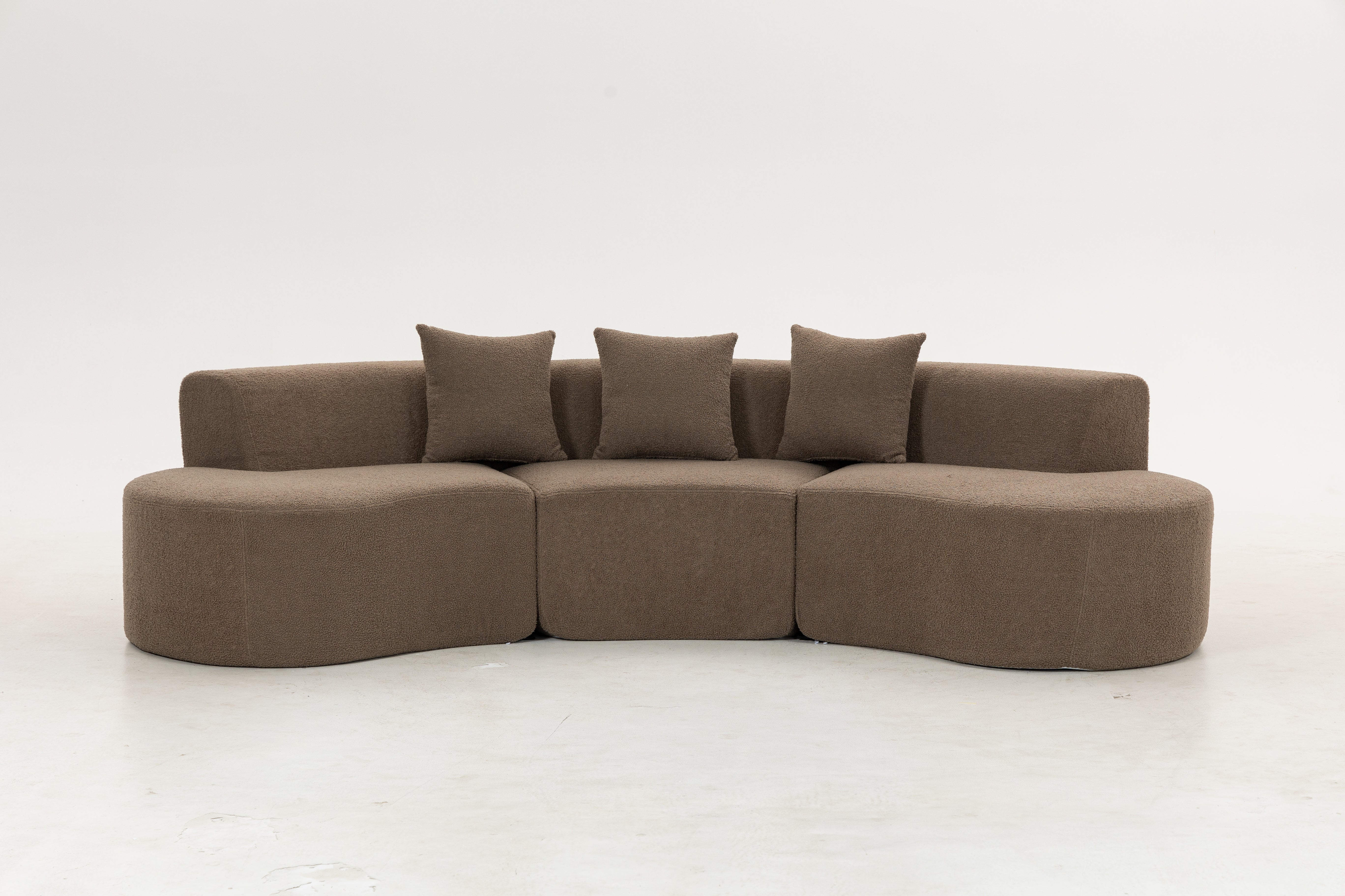 Sofá SIT Elisse foam de alta densidad color azul gris / medidas 284 x 133.5 x 68 cm SIT-ELISSE