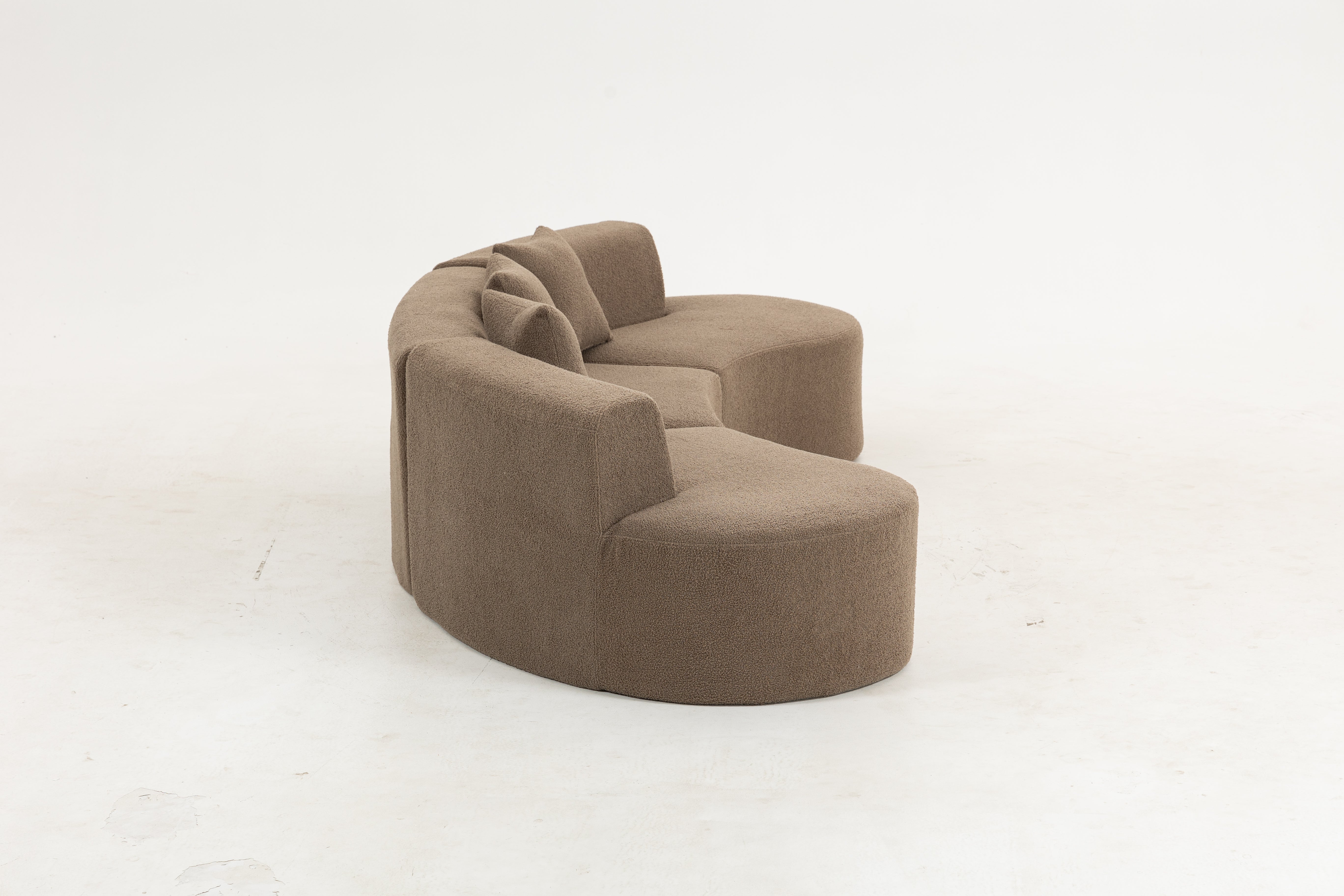 Sofá SIT Elisse foam de alta densidad color azul gris / medidas 284 x 133.5 x 68 cm SIT-ELISSE