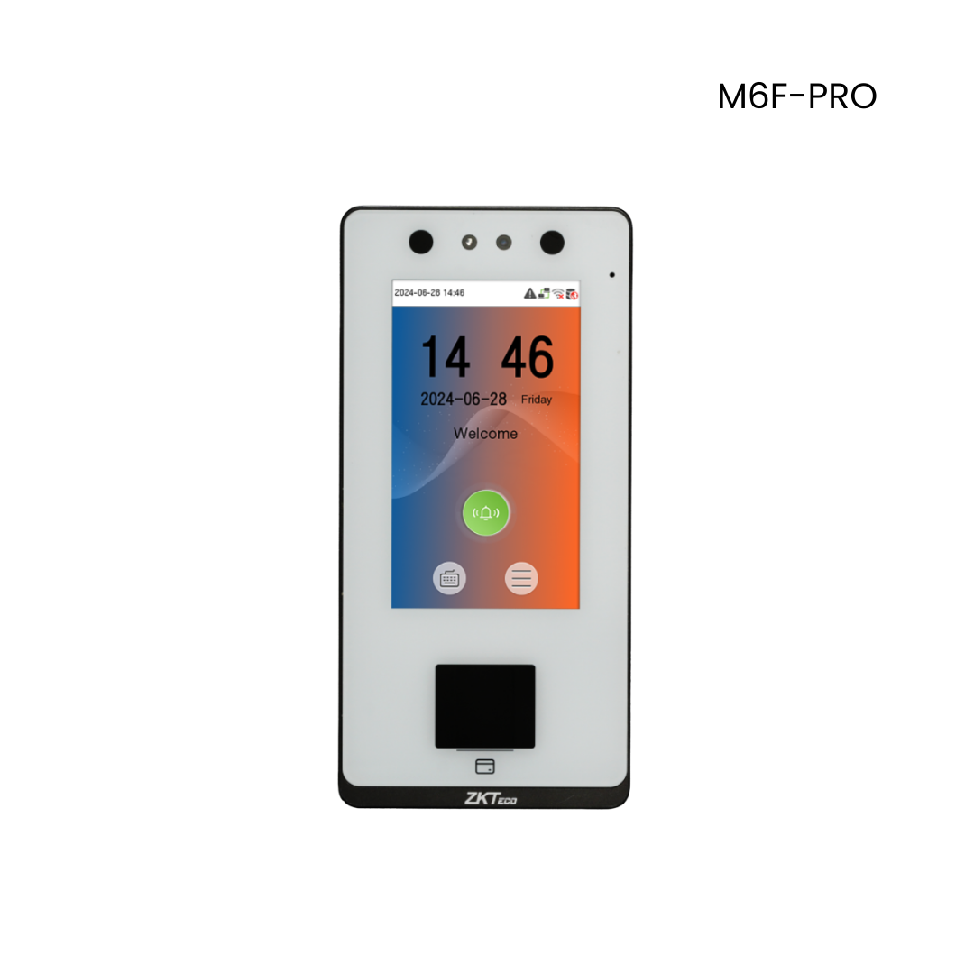Control de acceso y asistencia con videportero, IP65, pantalla LED, micrófono, 8000 usuarios