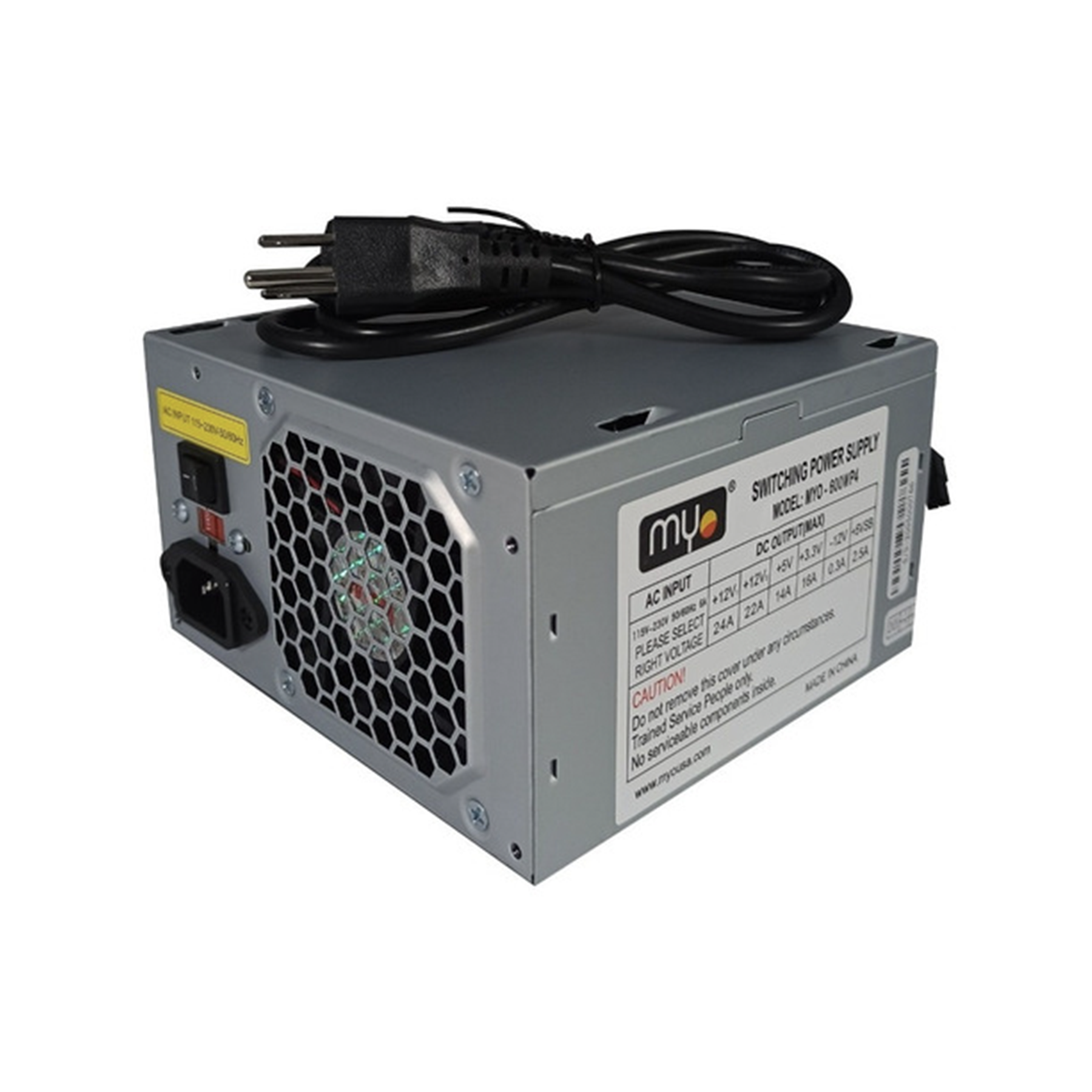 Fuente de Poder MYO de 600 Watts 170V/270V.