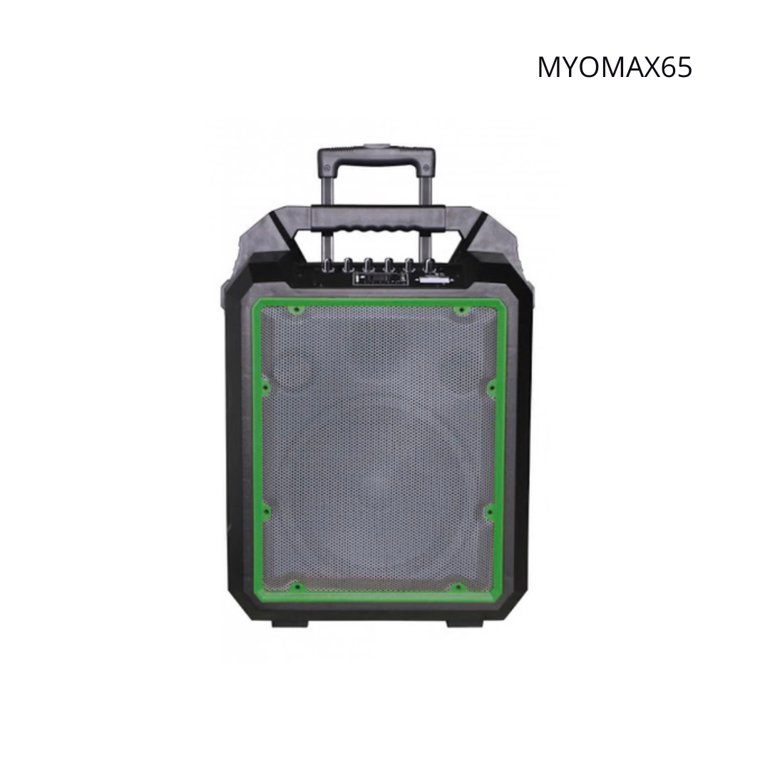 Parlante MYO, 8 Woofer, Batería Recargable, 80W, Bluetooth.
