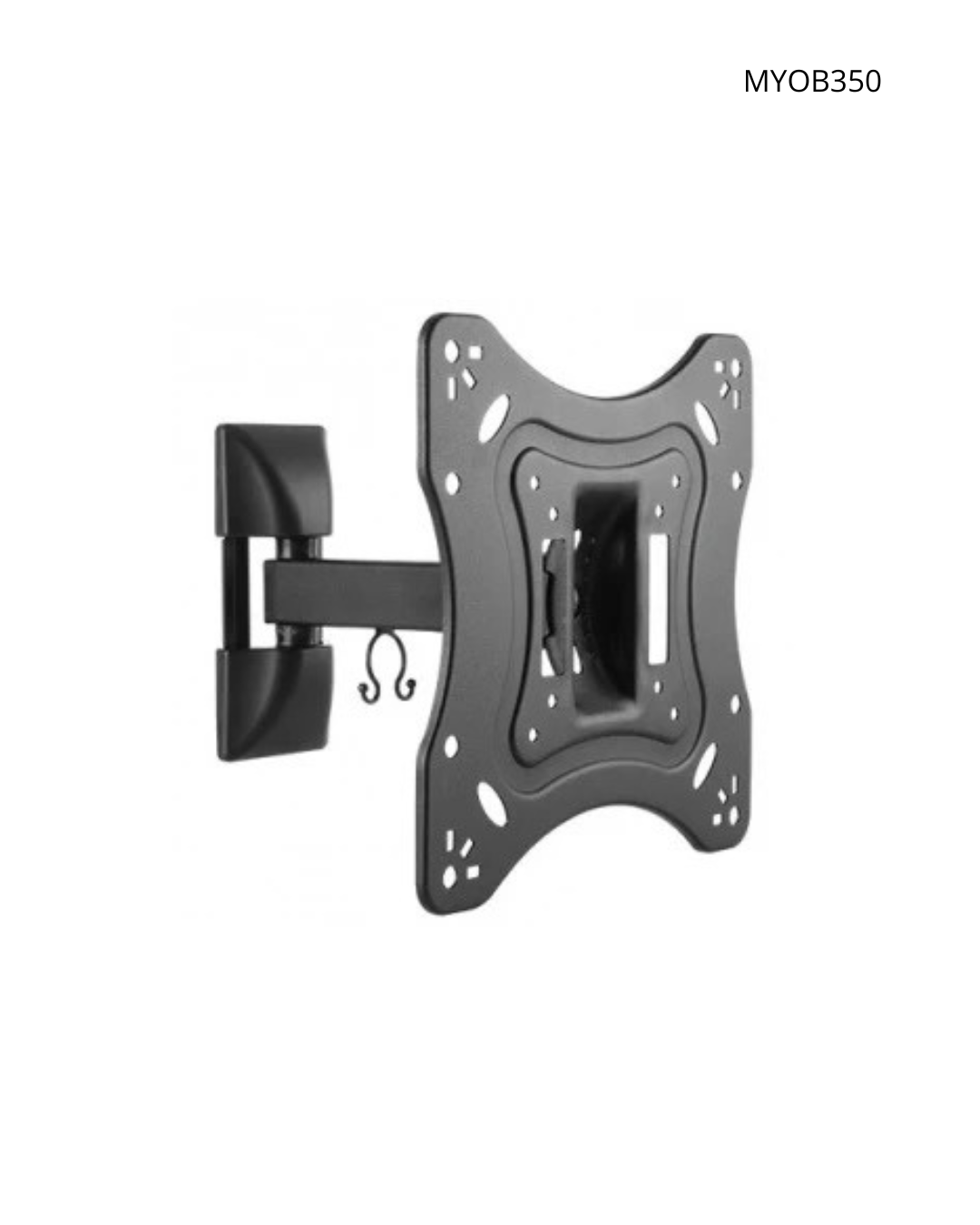 Soporte de Pared MYO para Televisor, Inclinación Libre de 17-42 Pulgadas.