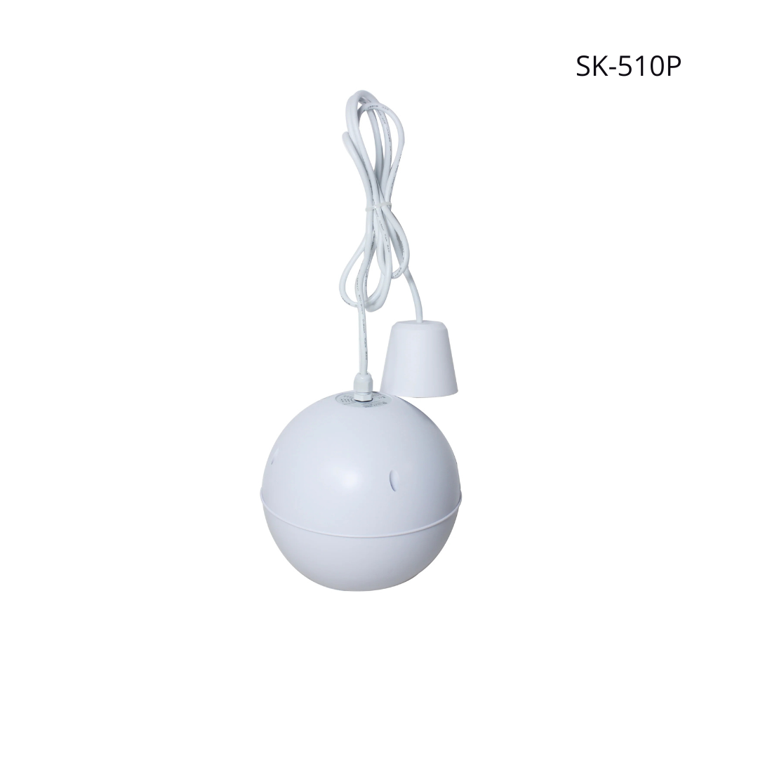 Parlante Colgante SKAUDIO, Blanco 2.5/5/10W para Aplicaciones Sin Cielo Falso.