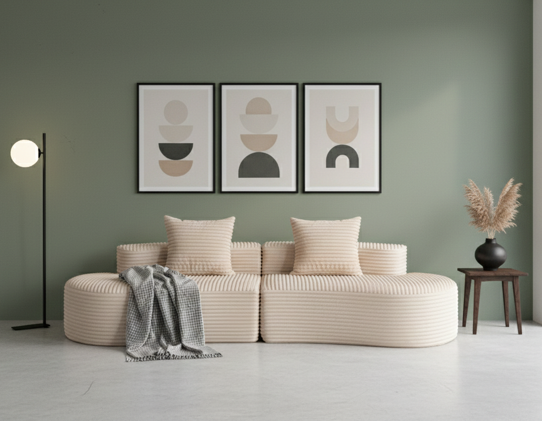 Sofá Combinable SIT ONDARA Comprimido – Alta Comodidad Espuma de alta densidad SIT-ONDARA