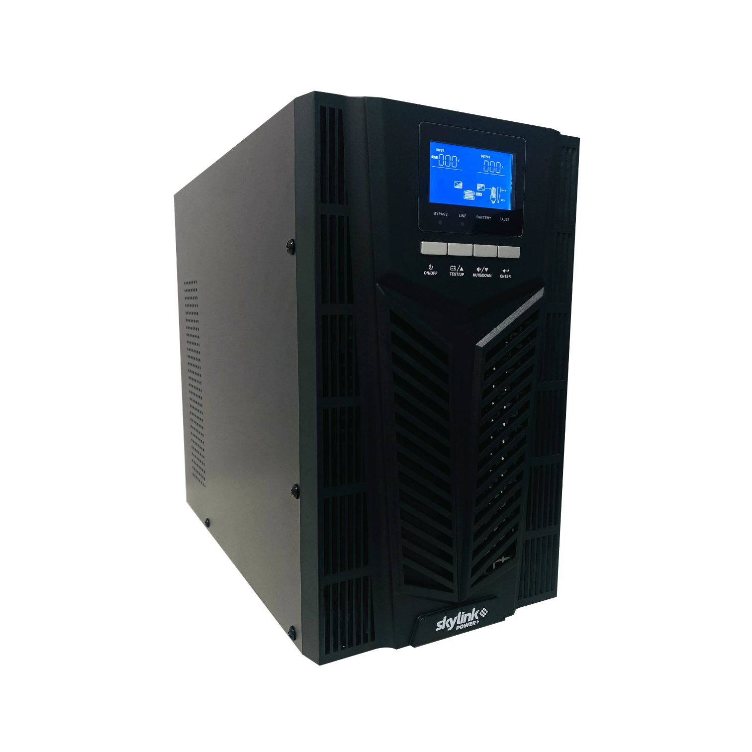 UPS Skylink Online de 3000VA/2700W, Línea Interactiva, LCD, 120 VCA, regulador de Voltaje.