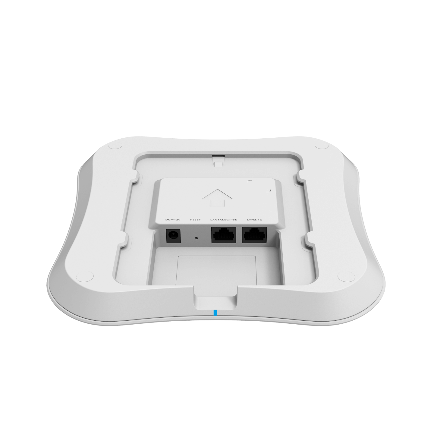 Punto de acceso Ruijie mesh Wi-Fi 7, doble banda, 512 usuarios, 5 Gbps, interior con puerto 2.5 G, MIMO 5x5