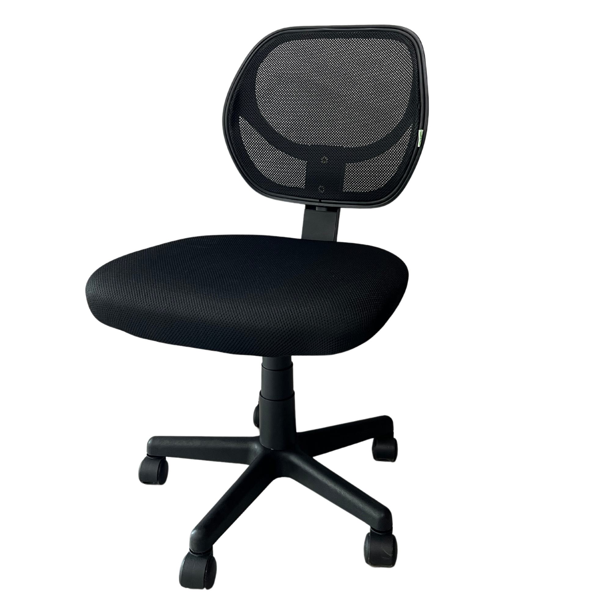 Silla SIT Secretarial, tela de malla, altura media. Color: Negro. Peso: 200Lbs.