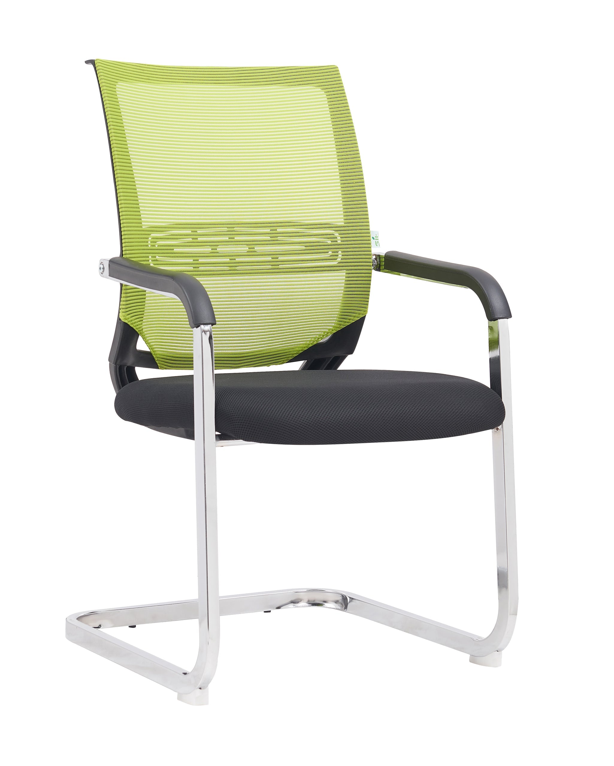 Silla SIT de Espera y Recepción, respaldo de malla, soporte lumbar. Peso: 220Lbs.