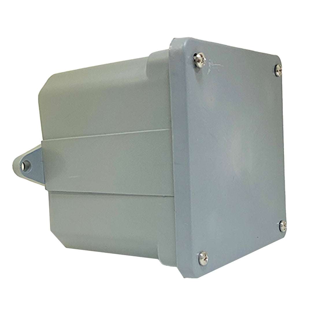 CAJA SKYLINK 4X4X4 DE REGISTRO PVC COLOR GRIS / EXTERIOR / PESADA