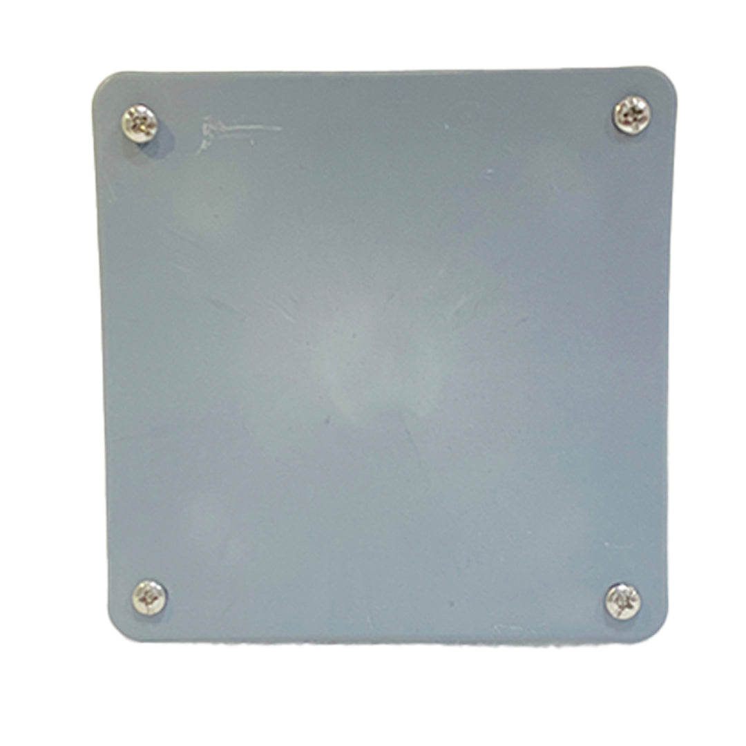 CAJA SKYLINK 4X4X4 DE REGISTRO PVC COLOR GRIS / EXTERIOR / PESADA