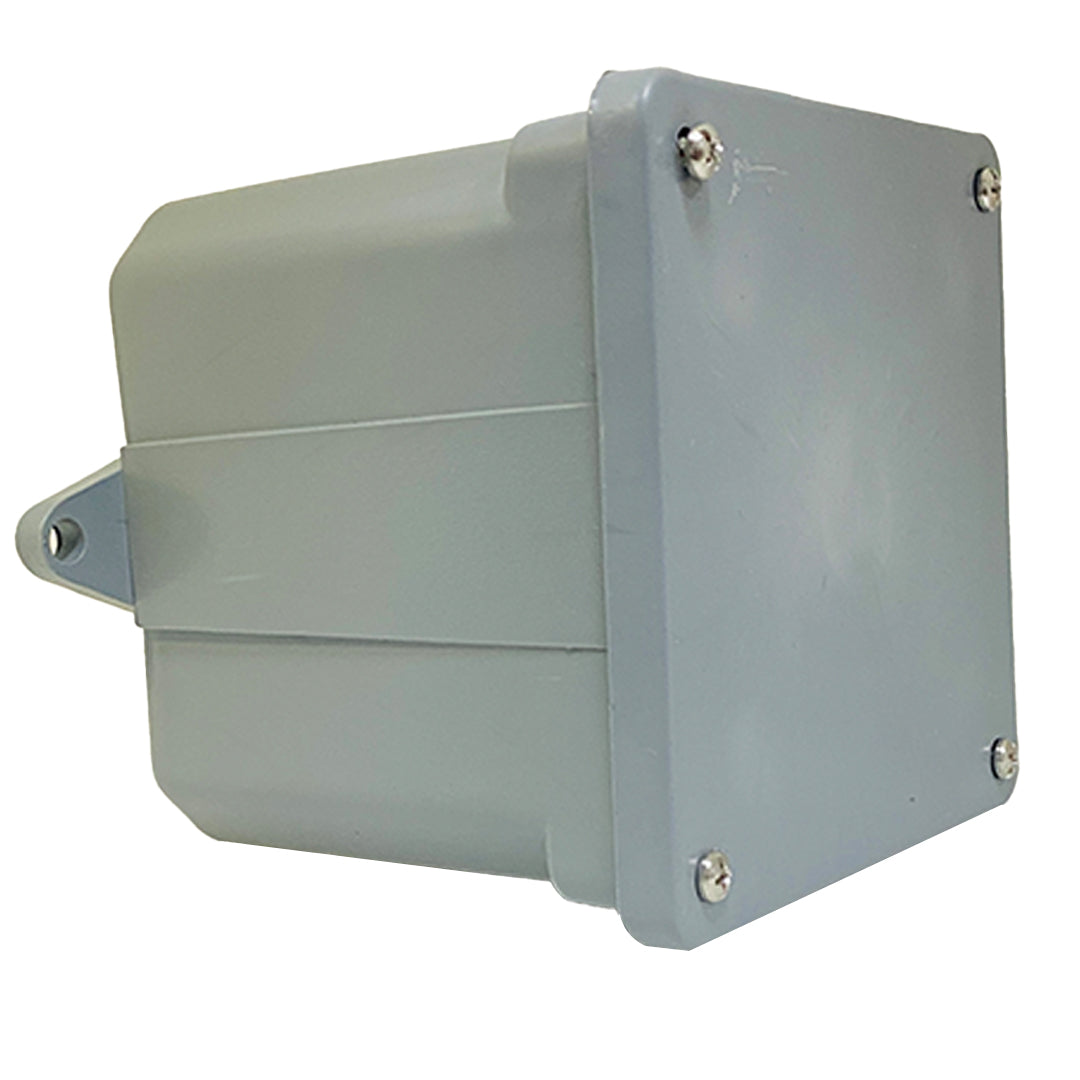 CAJA SKYLINK 8X8X4 DE REGISTRO PVC COLOR GRIS / EXTERIOR / PESADA