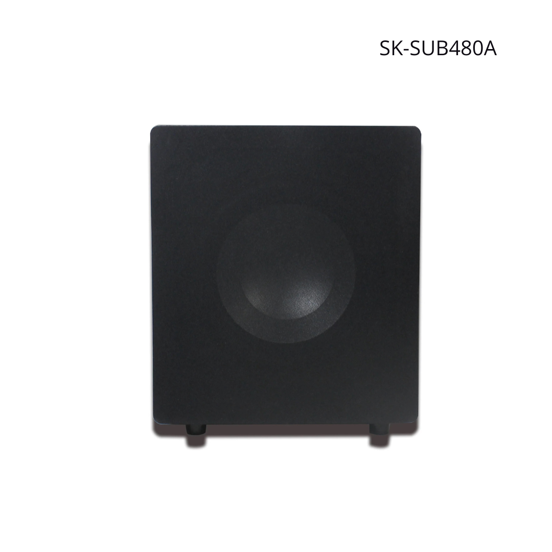 Subwoofer Activo SKAUDIO, 10 Pulgadas, 180w, Color Negro, 100-240VAC, 50/60hz.