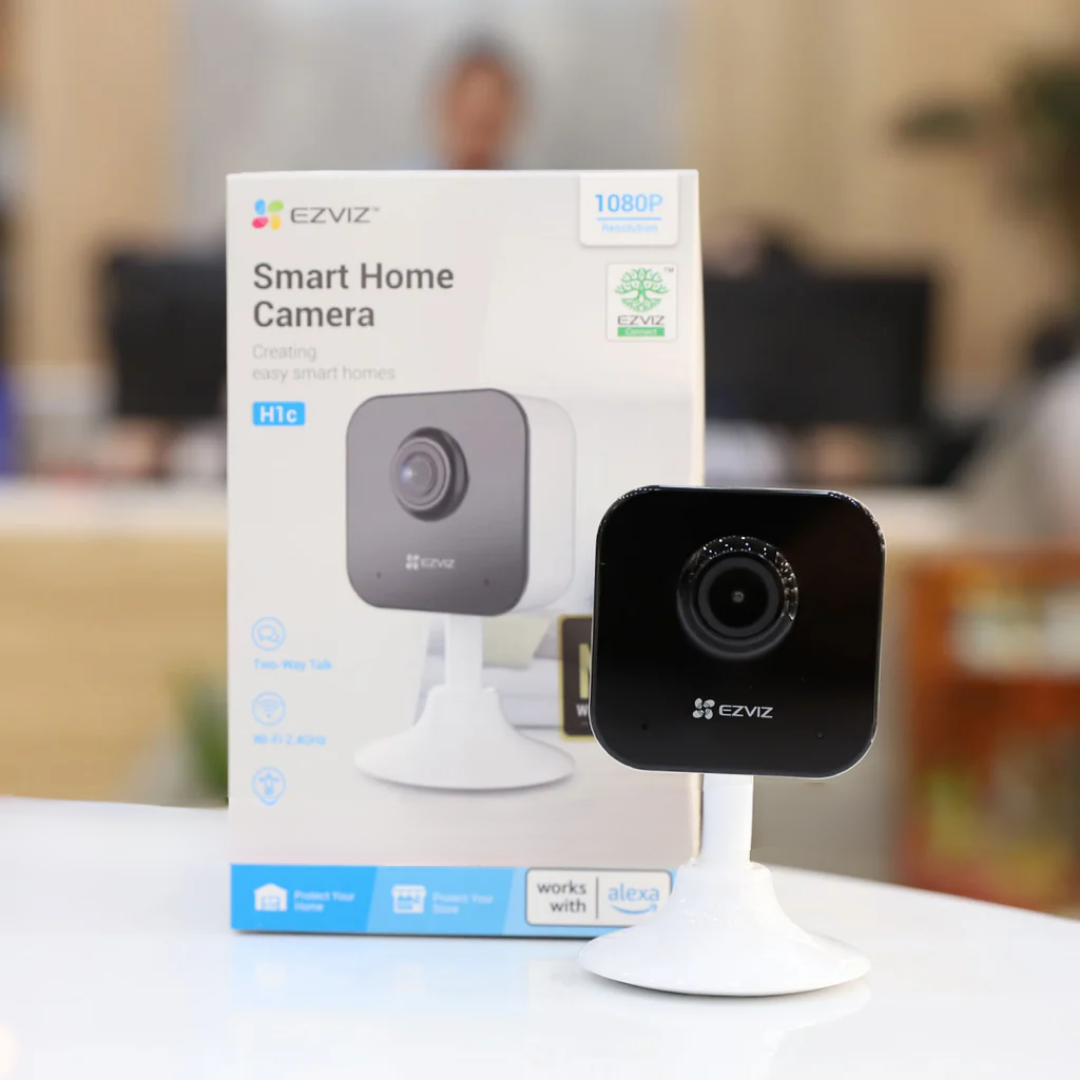 Cámara EZVIZ doméstica 1080p, 10 m IR, interior bidireccional SD hasta 512 GB | H1C