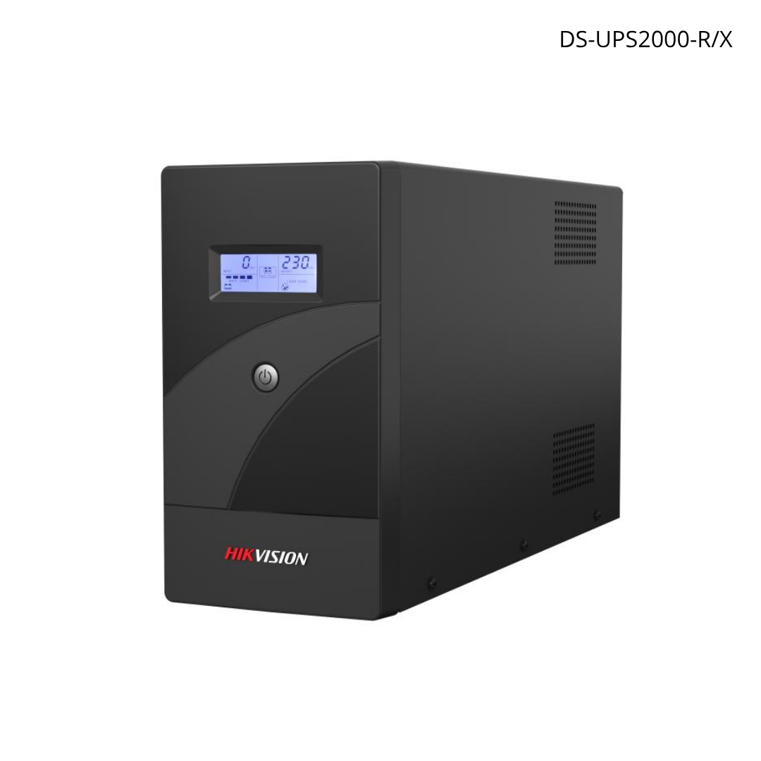 UPS HIKVISION 2000VA 1200W pantalla LCD 85-150V 50/60 Hz AVR | DS-UPS2000-R/X