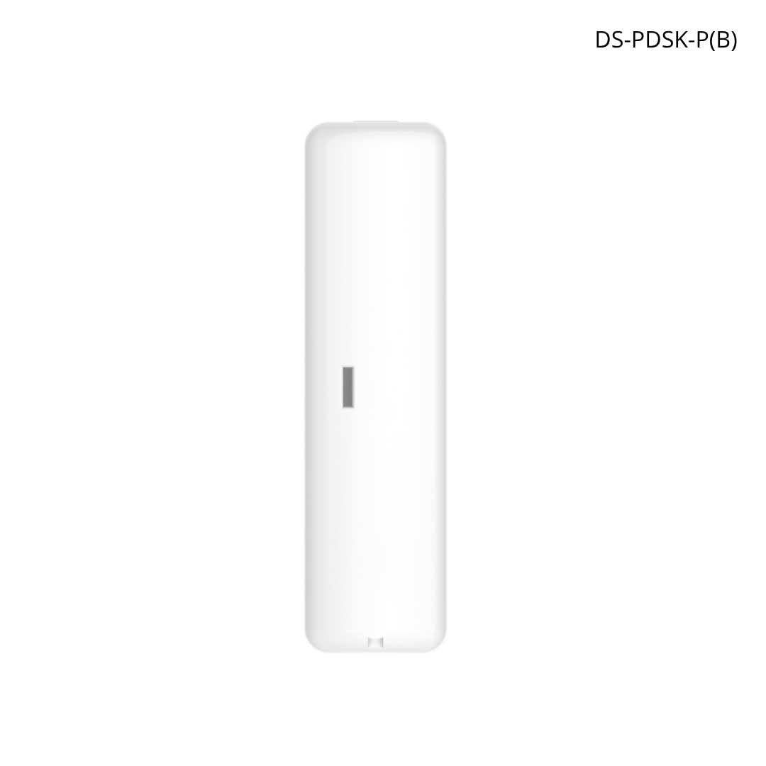 Detector de impacto HIKVISION cableado interior LED indicador NC, rango de 1 m a 2.5 m, 12 V | DS-PDSK-P(B)
