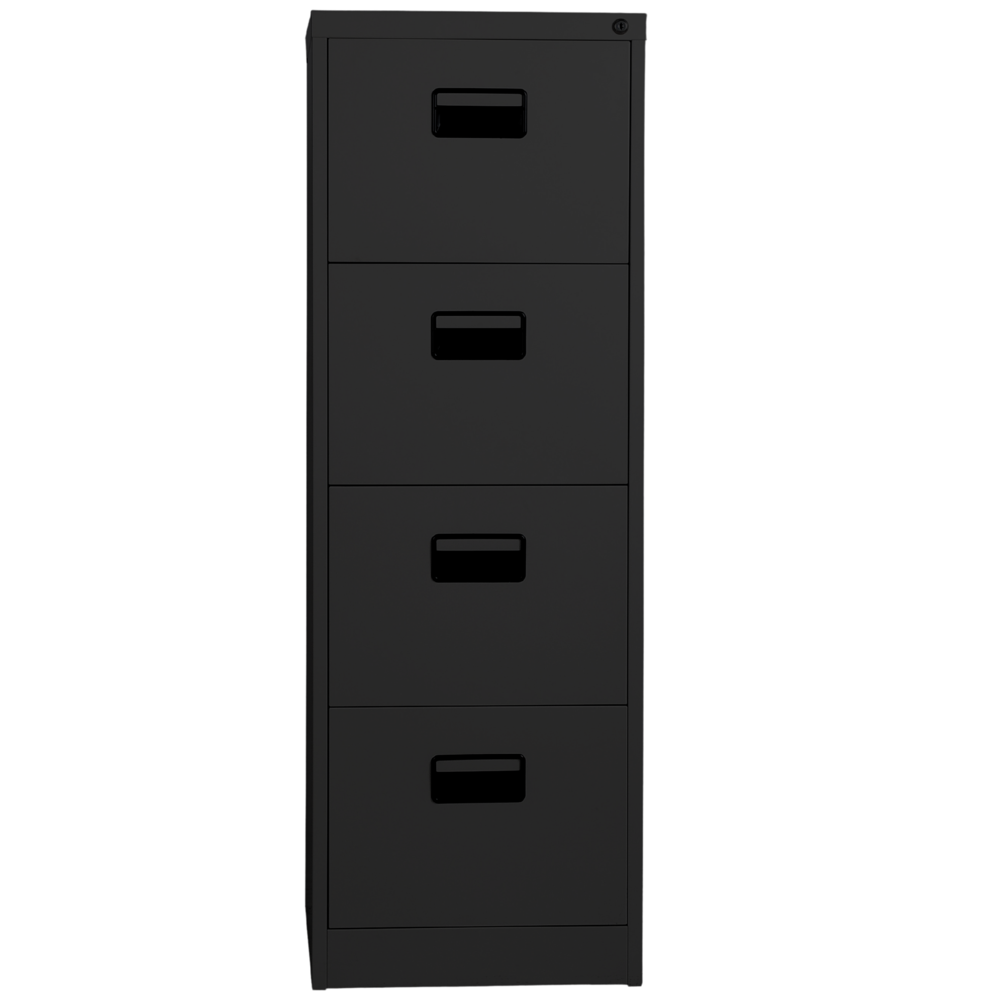 Archivero Vertical iOffice, 4 Cajones, Acero, Color gris claro, Cerradura con 2 llaves.