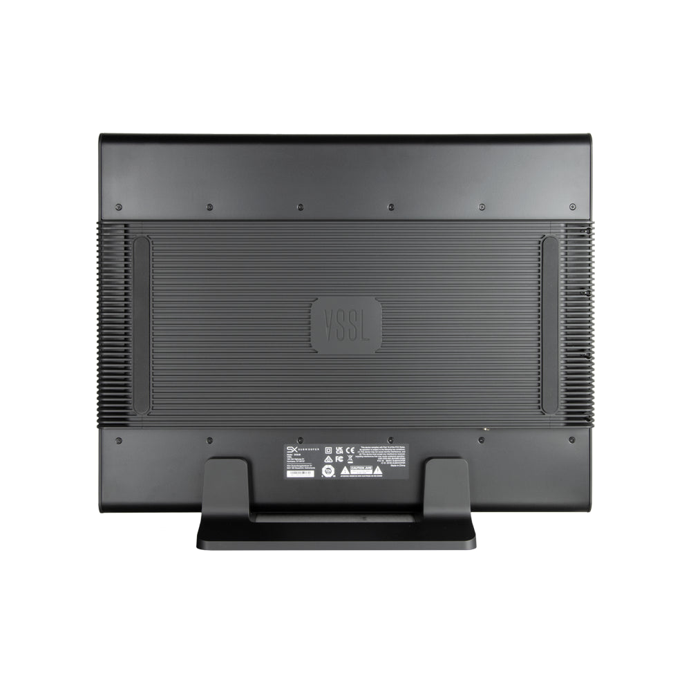 VSSL SX Subwoofer Versátil /Inalámbrico y de Perfil Bajo /Puertos Acústicos Duales.