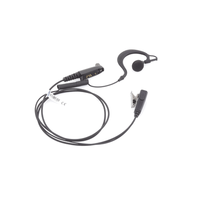 Micrófono TXPRO de Solapa con Audífono Ajustable al oído. Para NXRADIO TE-390, HYT TC610P/TC780.