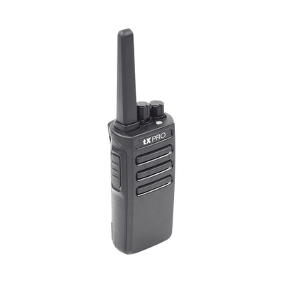 Radio Portátil TXPRO VHF, 5W de Potencia, Scrambler de Voz, Alta Cobertura, 136-174 MHZ.
