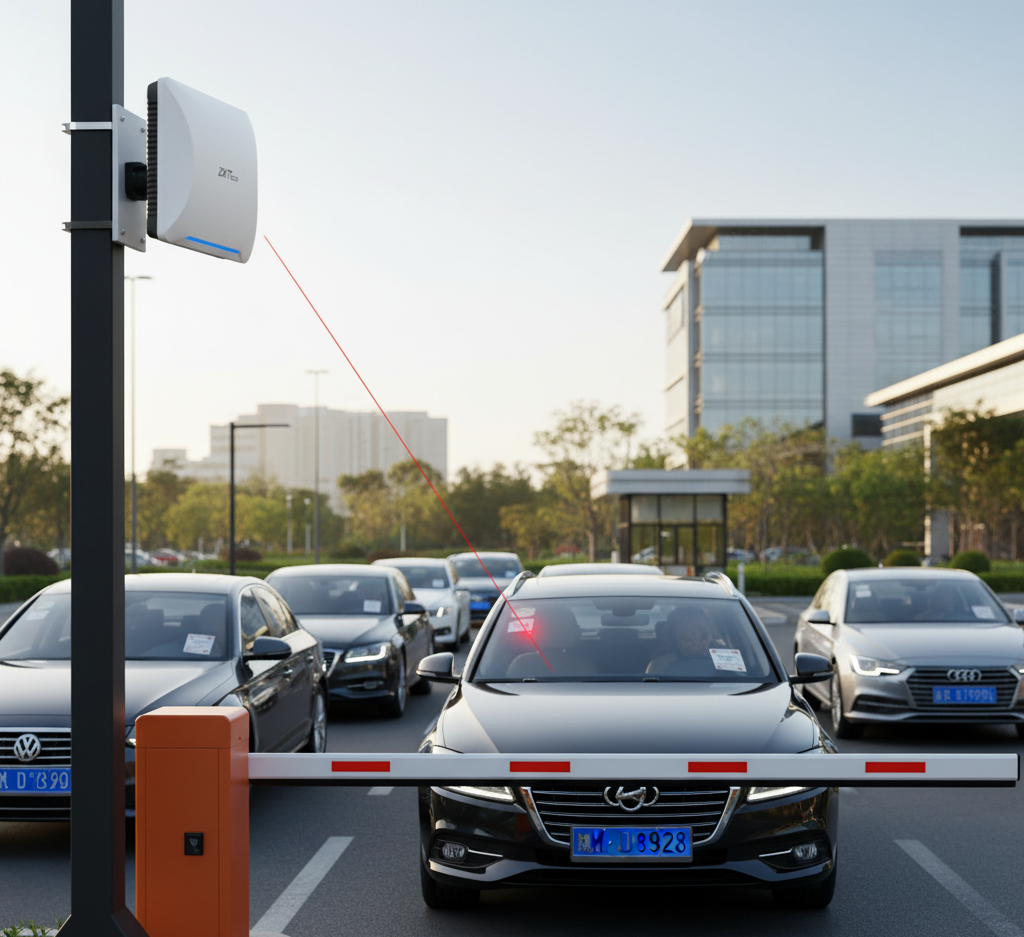 Lectora de tags vehiculares de largo alcance ZKTeco