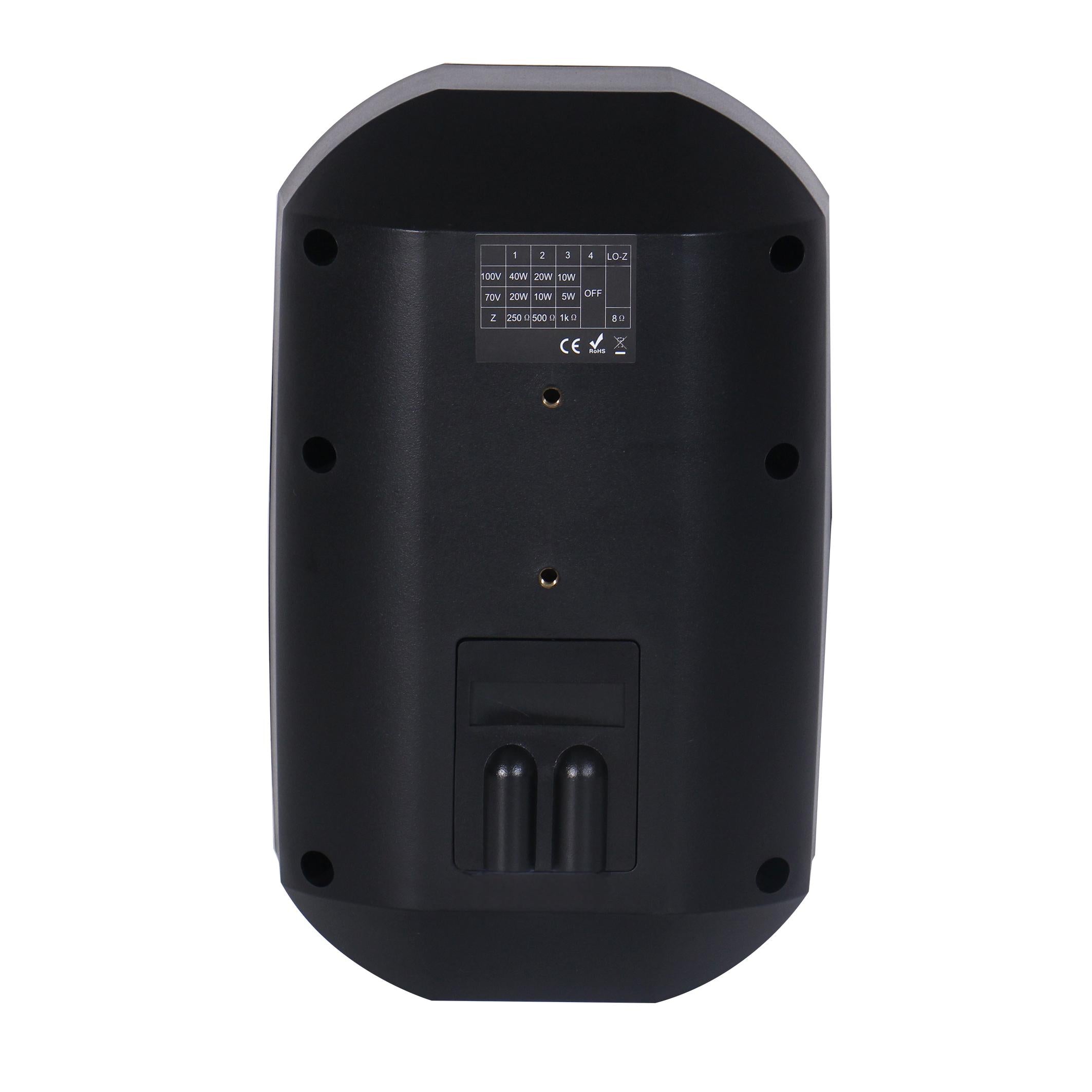 Parlante SKAUDIO Negro/Blanco, Montaje de Pared, IP66 Exterior, 5w/10w/20w, 8ohms, 30w.