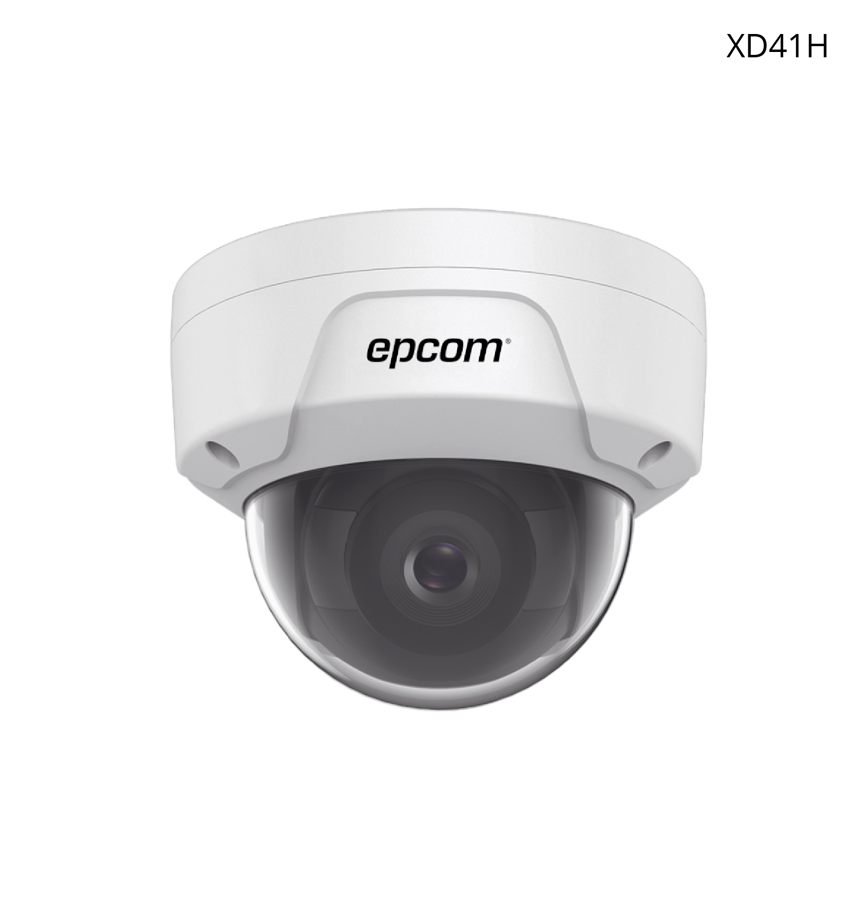 Cámara Epcom IP Mini Domo 4MP, IP67, POE, Metálica.