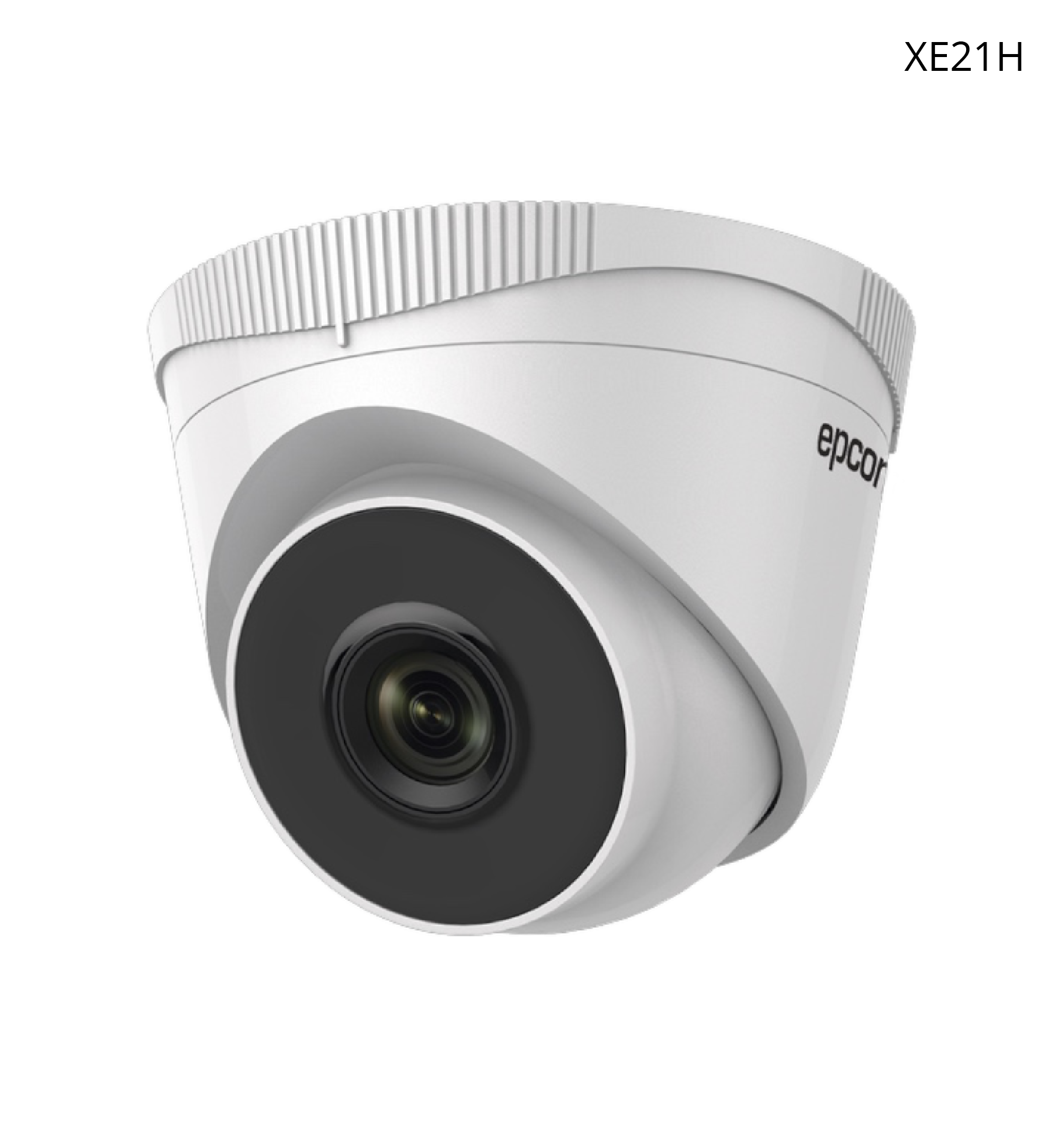 Cámara Epcom Turret IP 2MP, Lente 2.8mm, 30 MTS IR EXIR, IP67, POE.