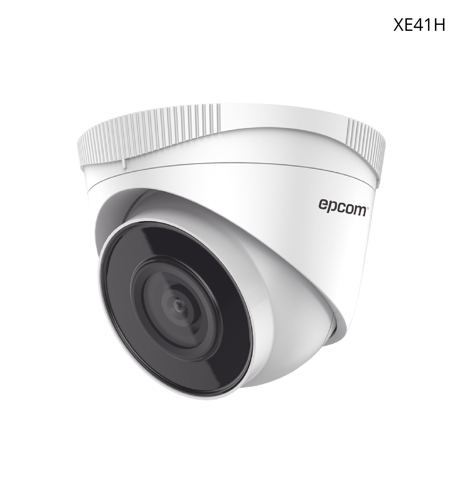 Cámara Epcom Turret IP 4MP, Lente 2.8mm, 30 MTS IR EXIR, IP67, POE.