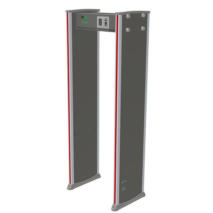 Arco Detector de Metales ZkTeco Estandar de 18 Zonas / 256 Niveles / Pantalla LCD de 3.5" / 100v/24v.