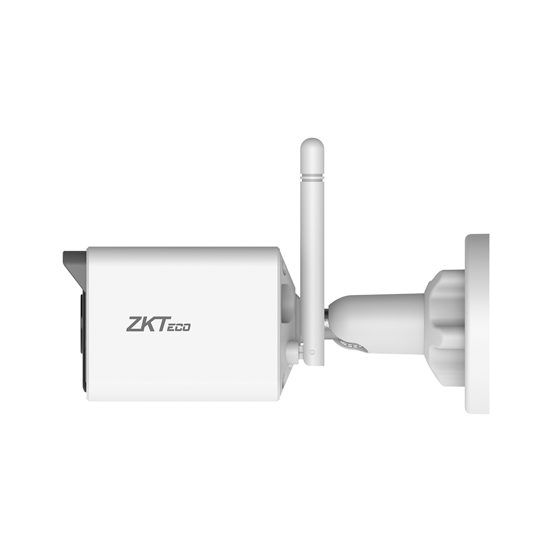 Cámara Wifi Zkteco IP 3MP / IR10-15 Mts / Detección Humana / Compatible Con Alexa